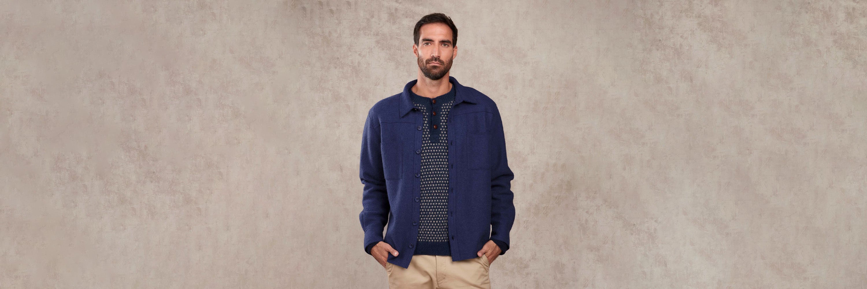 Men's Alpaca cardigans