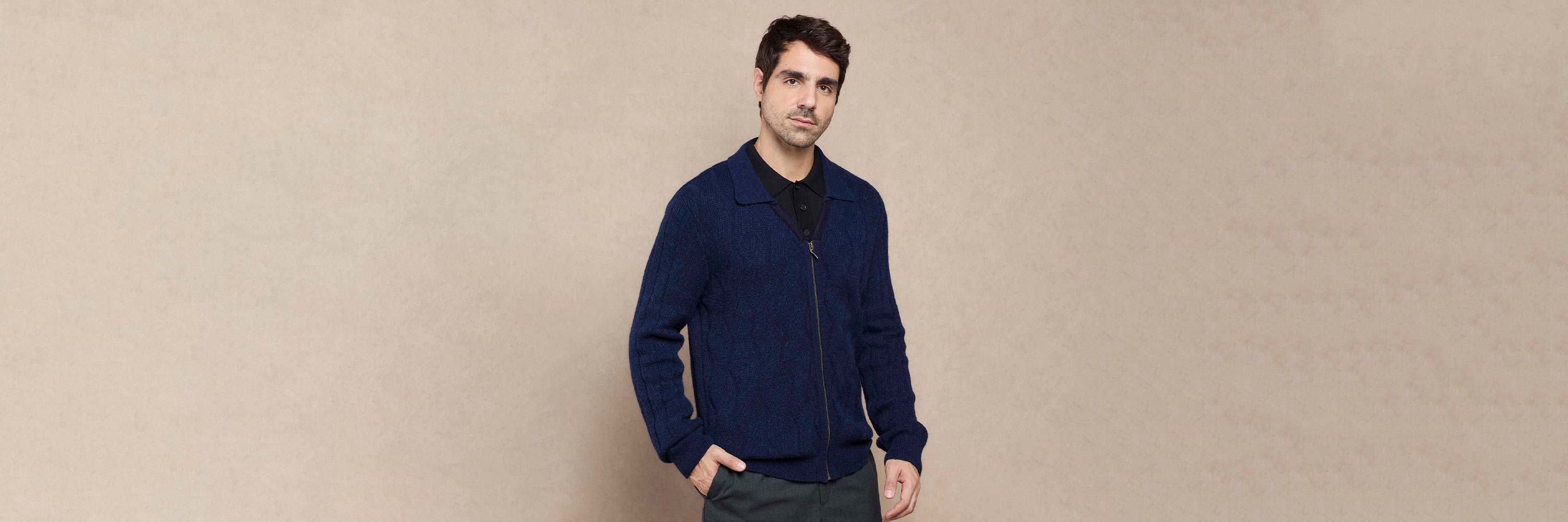 Men's Alpaca cardigans