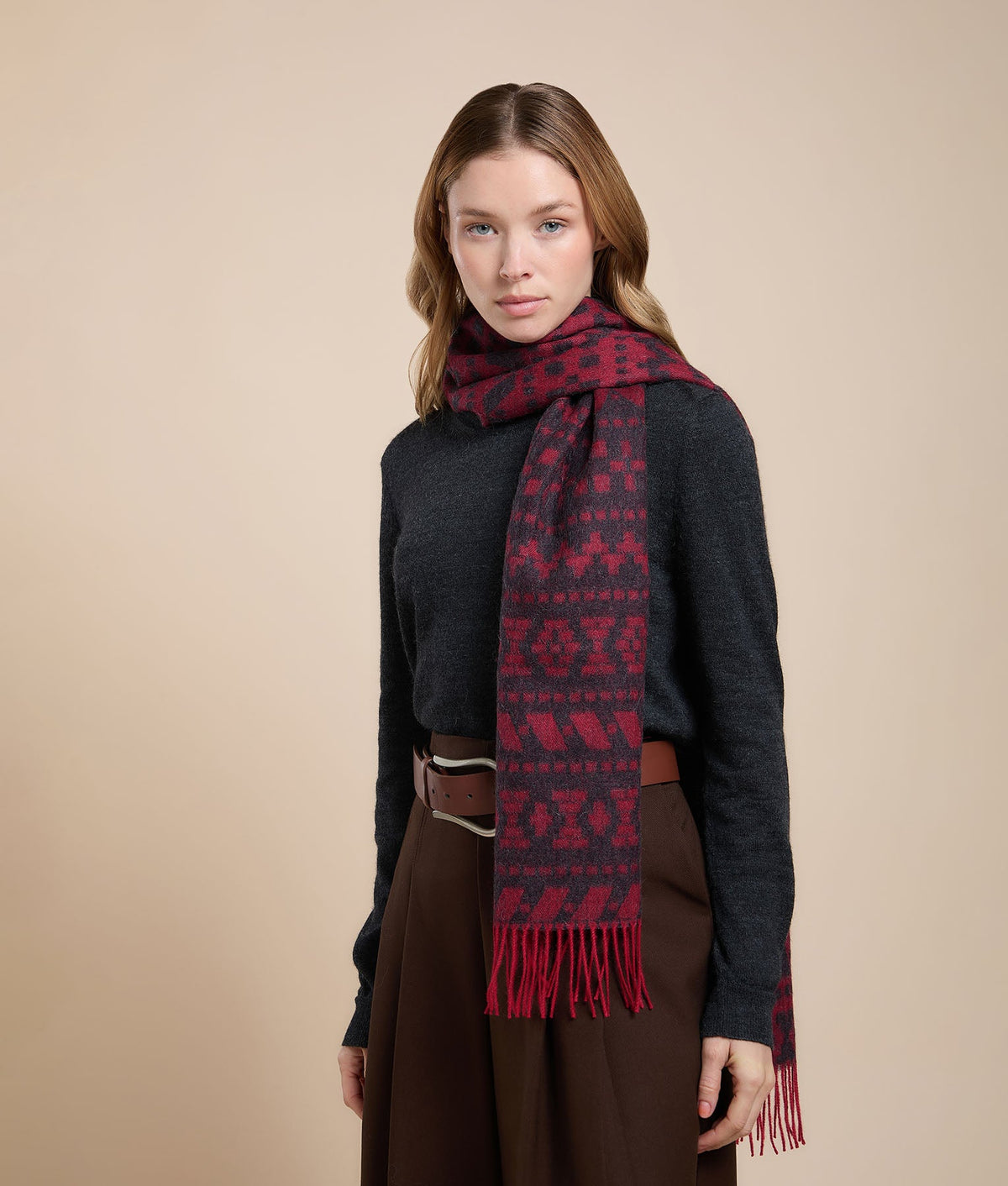 Jacquard Scarf