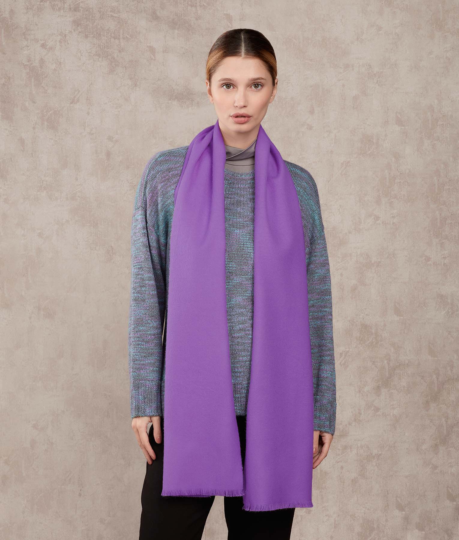Brushed Scarf - English Lavender