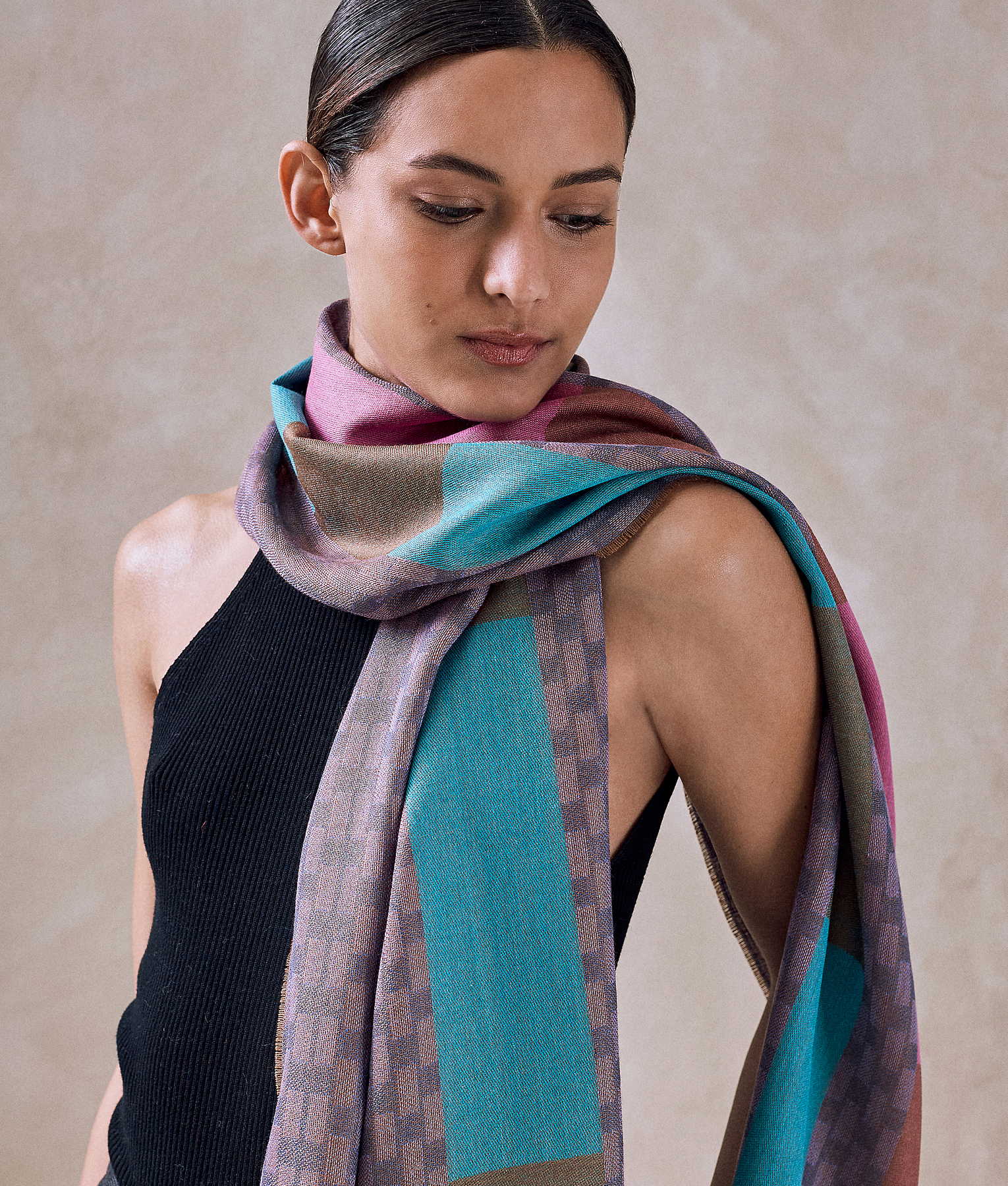 Parity Baby Alpaca & Silk Scarf