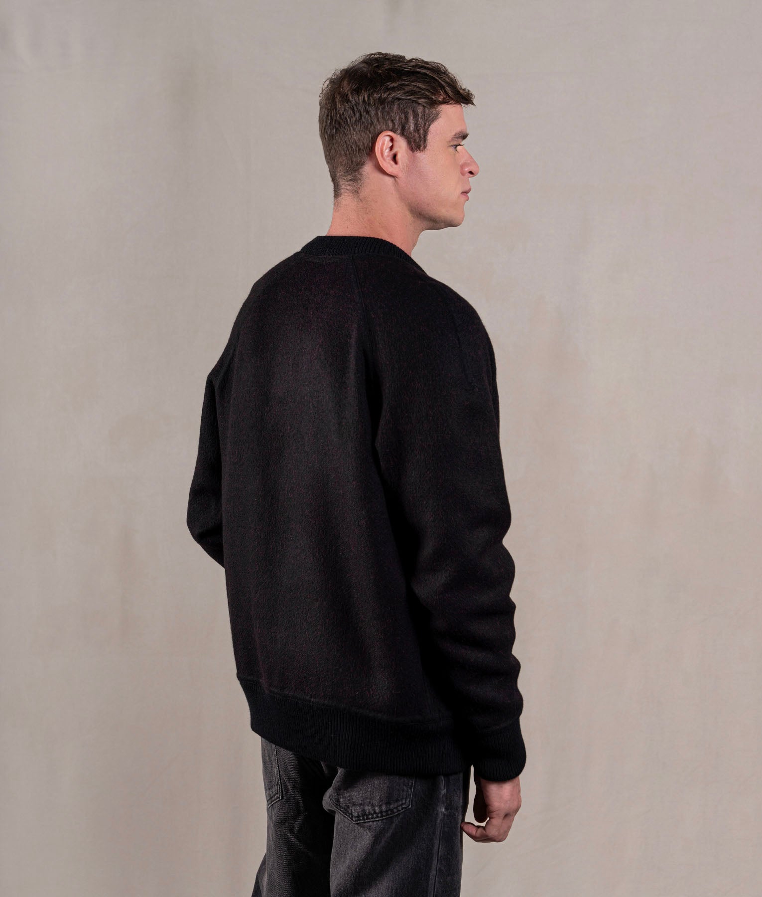 Reversible Bomber Jacket - Black And Red