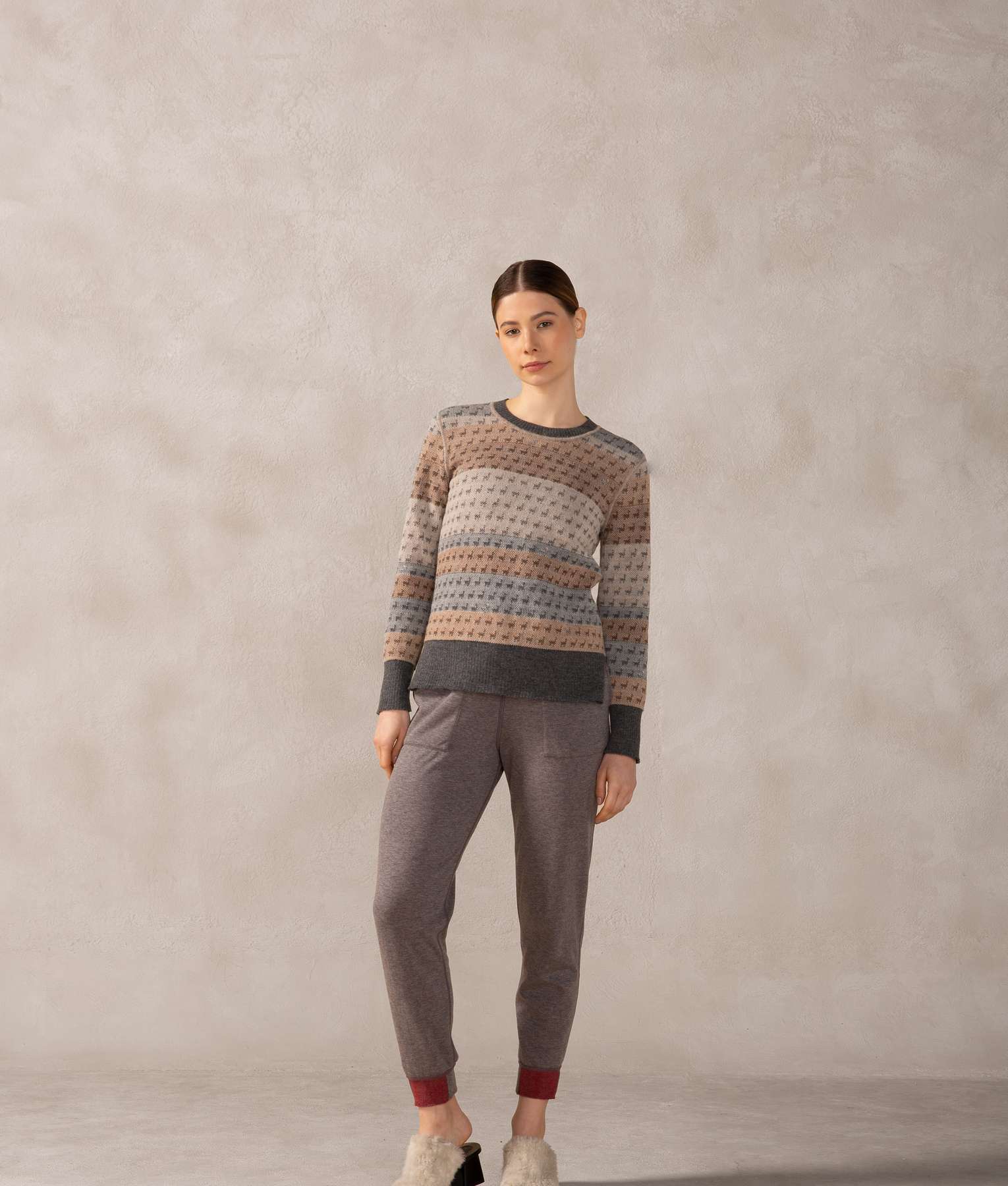 Basic Track Pants - Red And Gray Chili Pepper Magnet