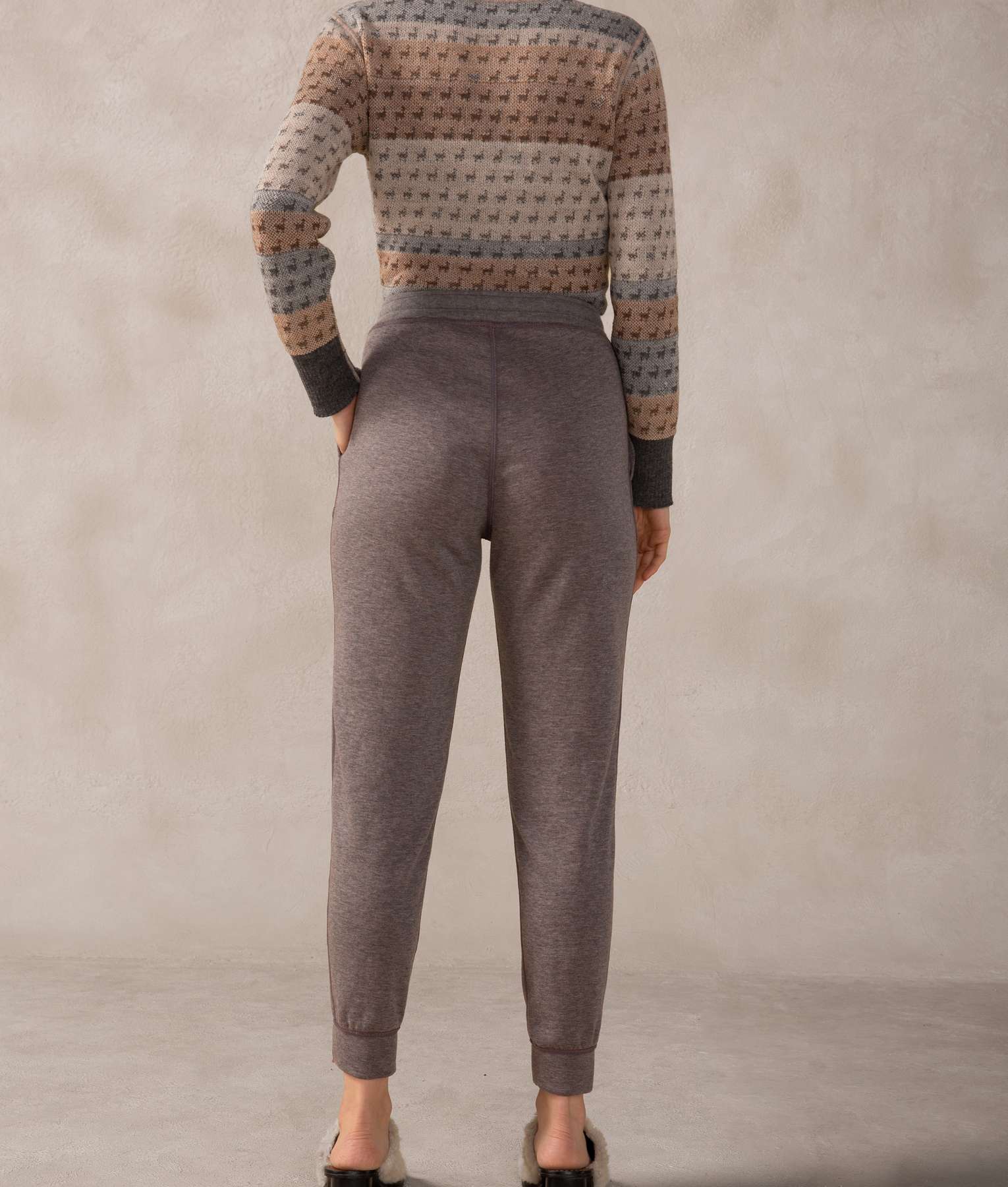 Basic Track Pants - Red And Gray Chili Pepper Magnet