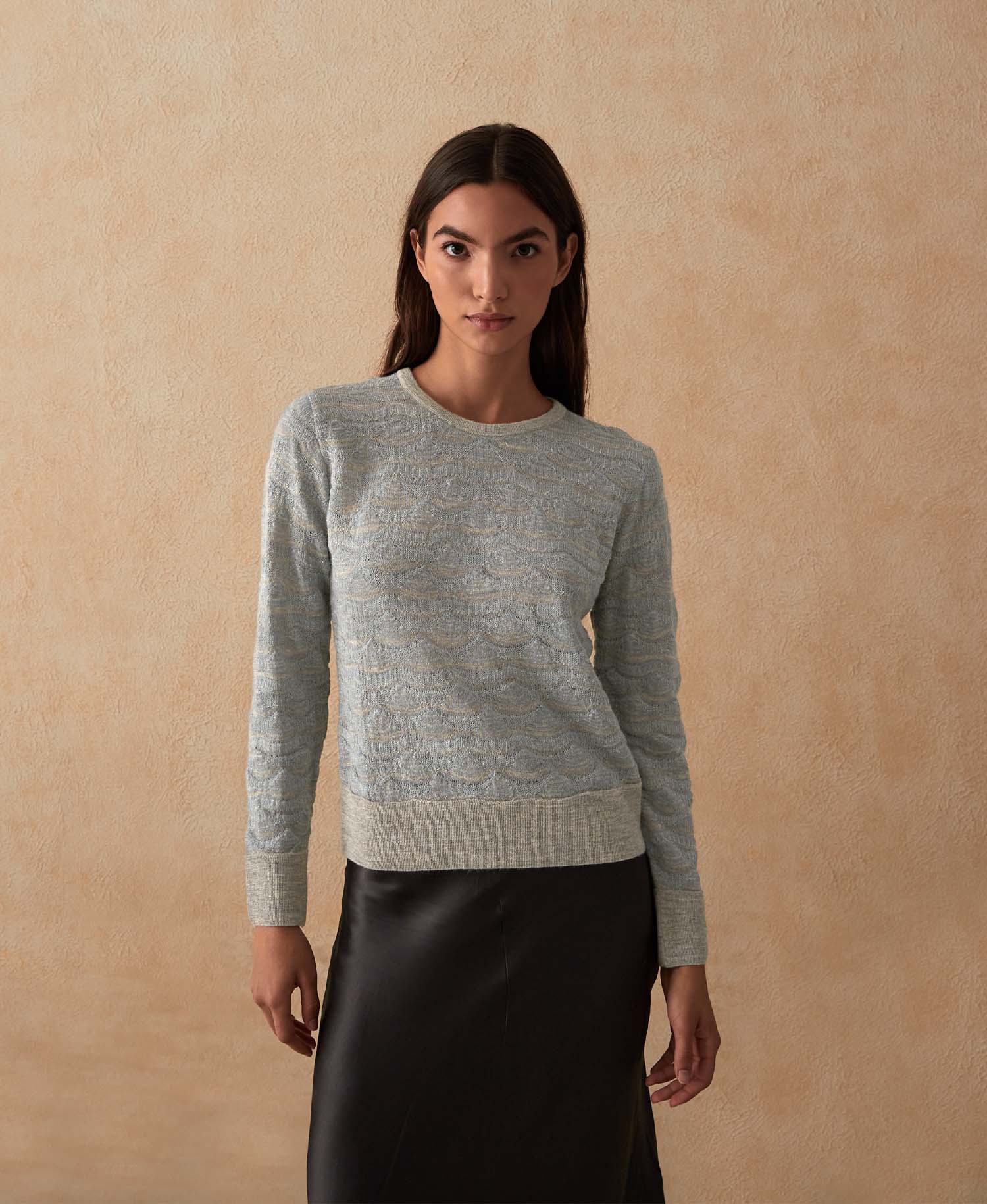 Transfers Basic Sweater - Summer Fig