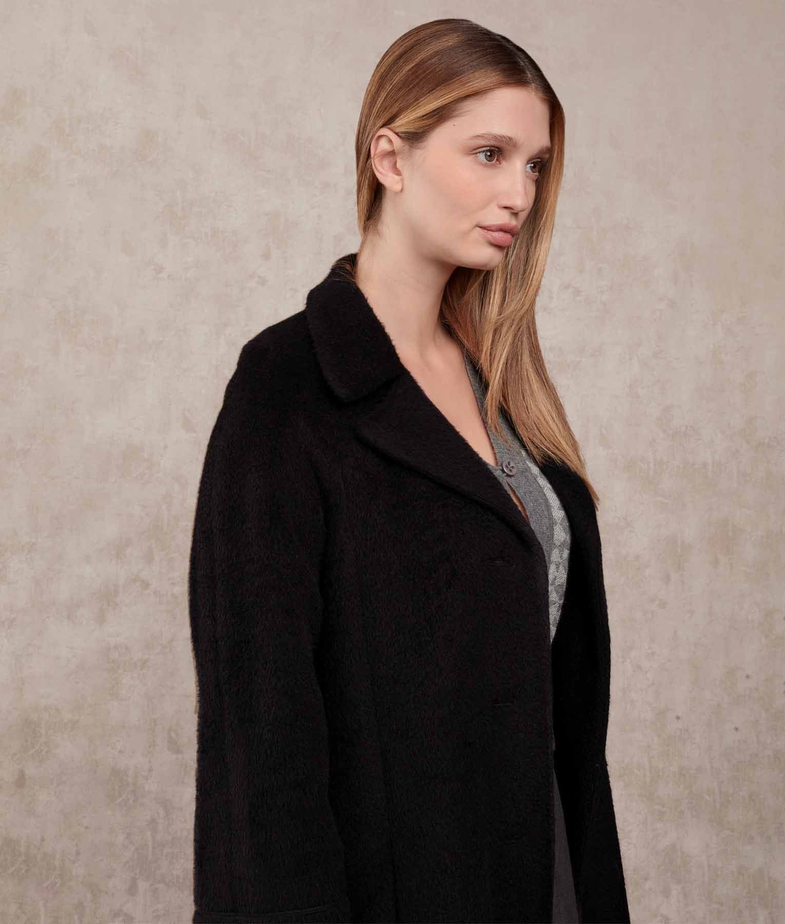 Swing Suri Coat - Black