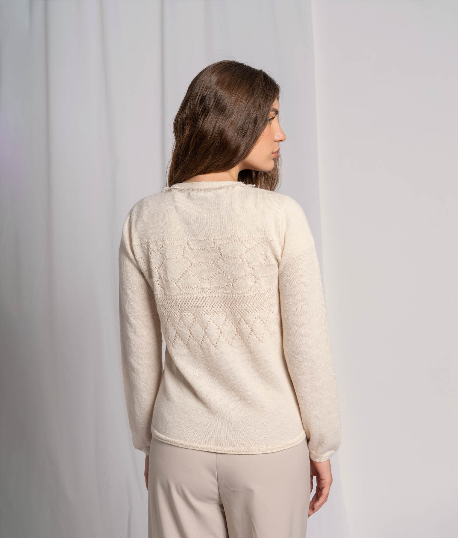 Blossom Cardigan With Lace Effect