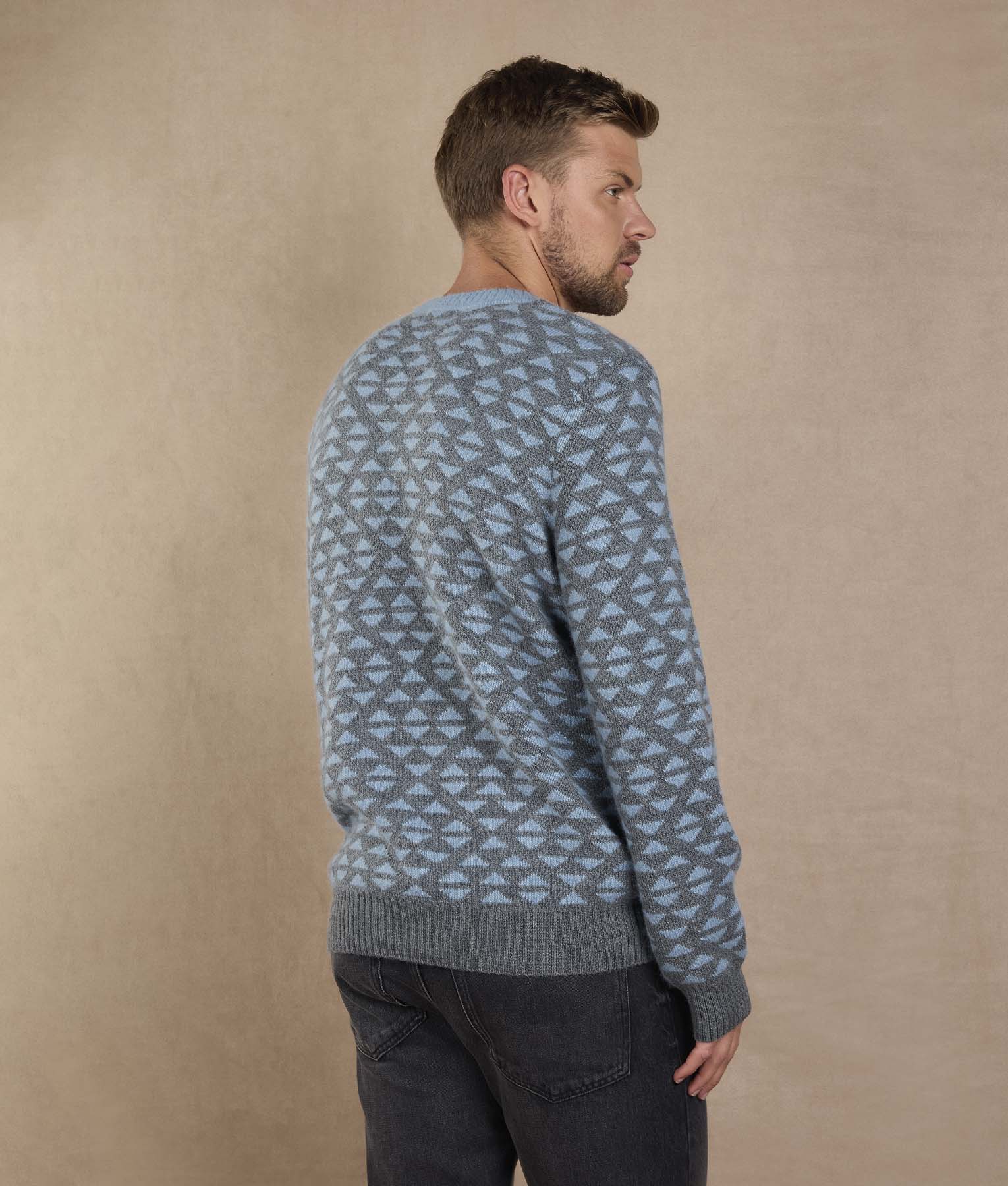 Platinum Blue Duo Sweater