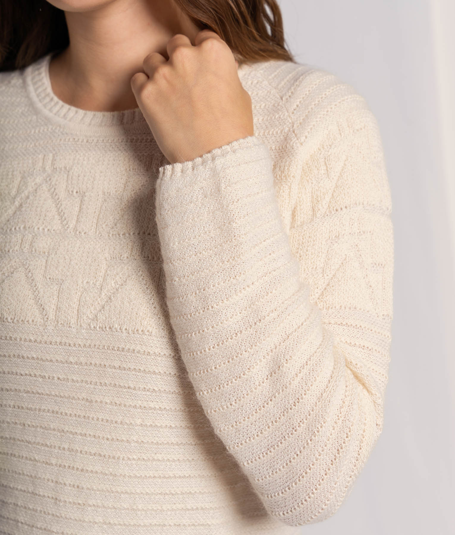 Designs On Clay Crew Neck Sweater