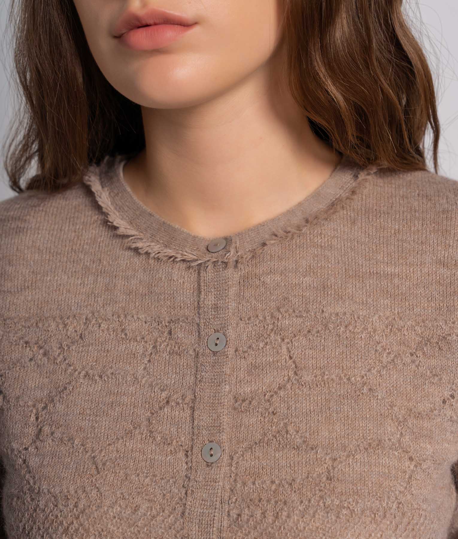 Blossom Cardigan With Lace Effect