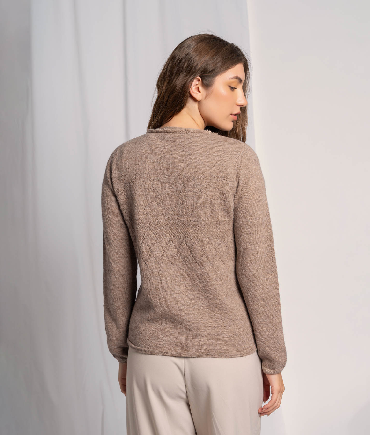 Blossom Cardigan With Lace Effect