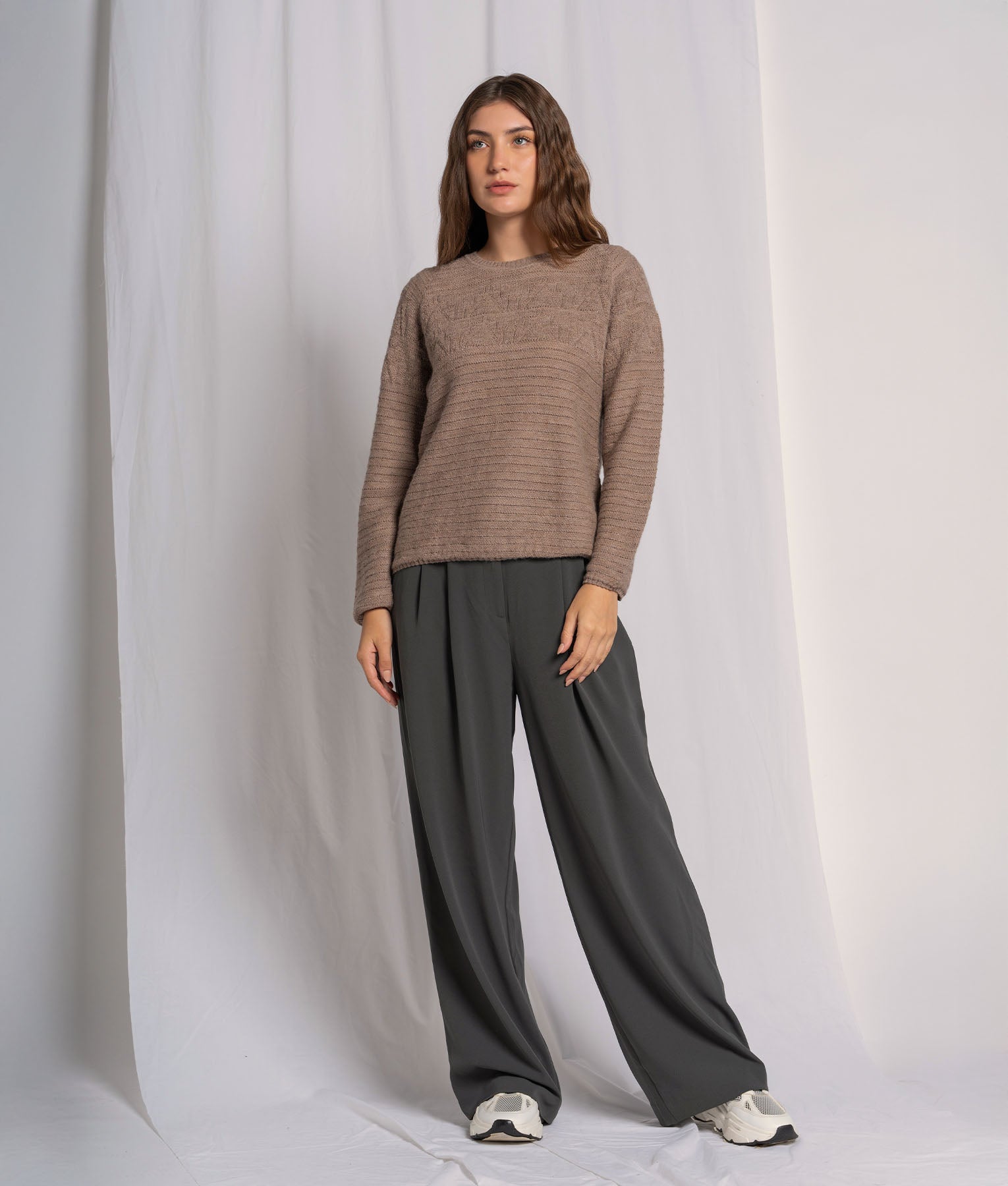 Designs On Clay Crew Neck Sweater
