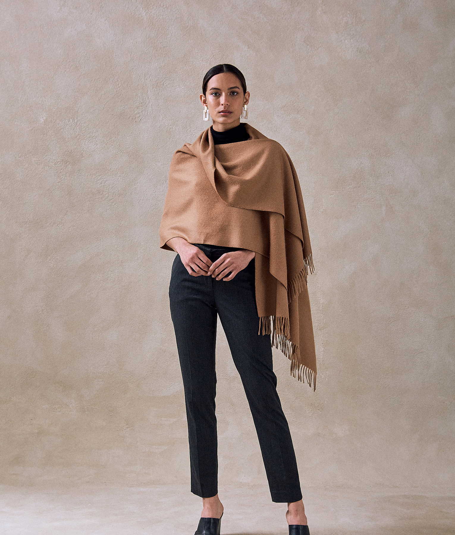Premium Shawl - Tabaco Brown