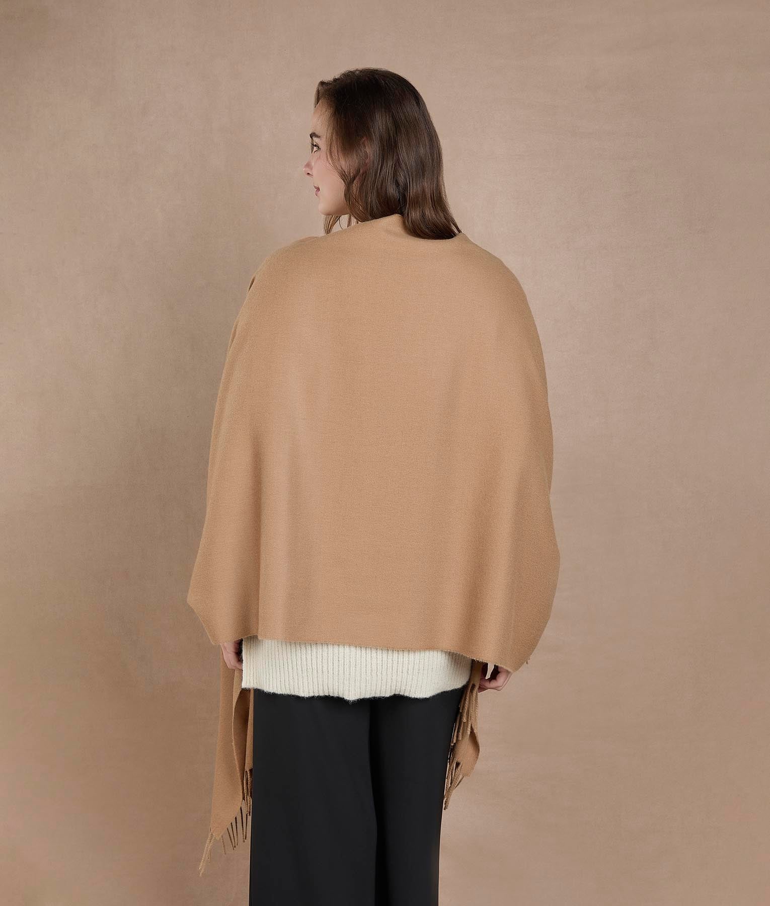 Premium Shawl - Tabaco Brown