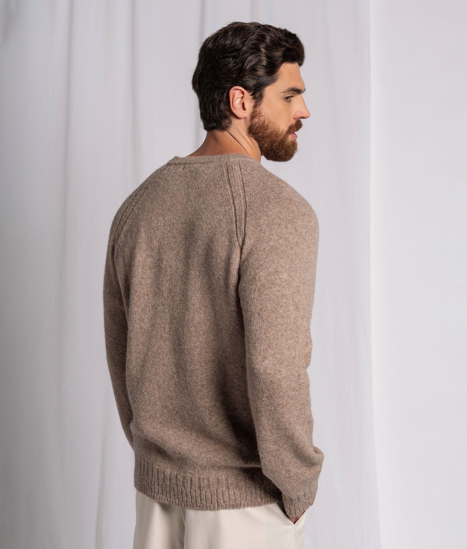 Men's Jersey Raglan Sweater