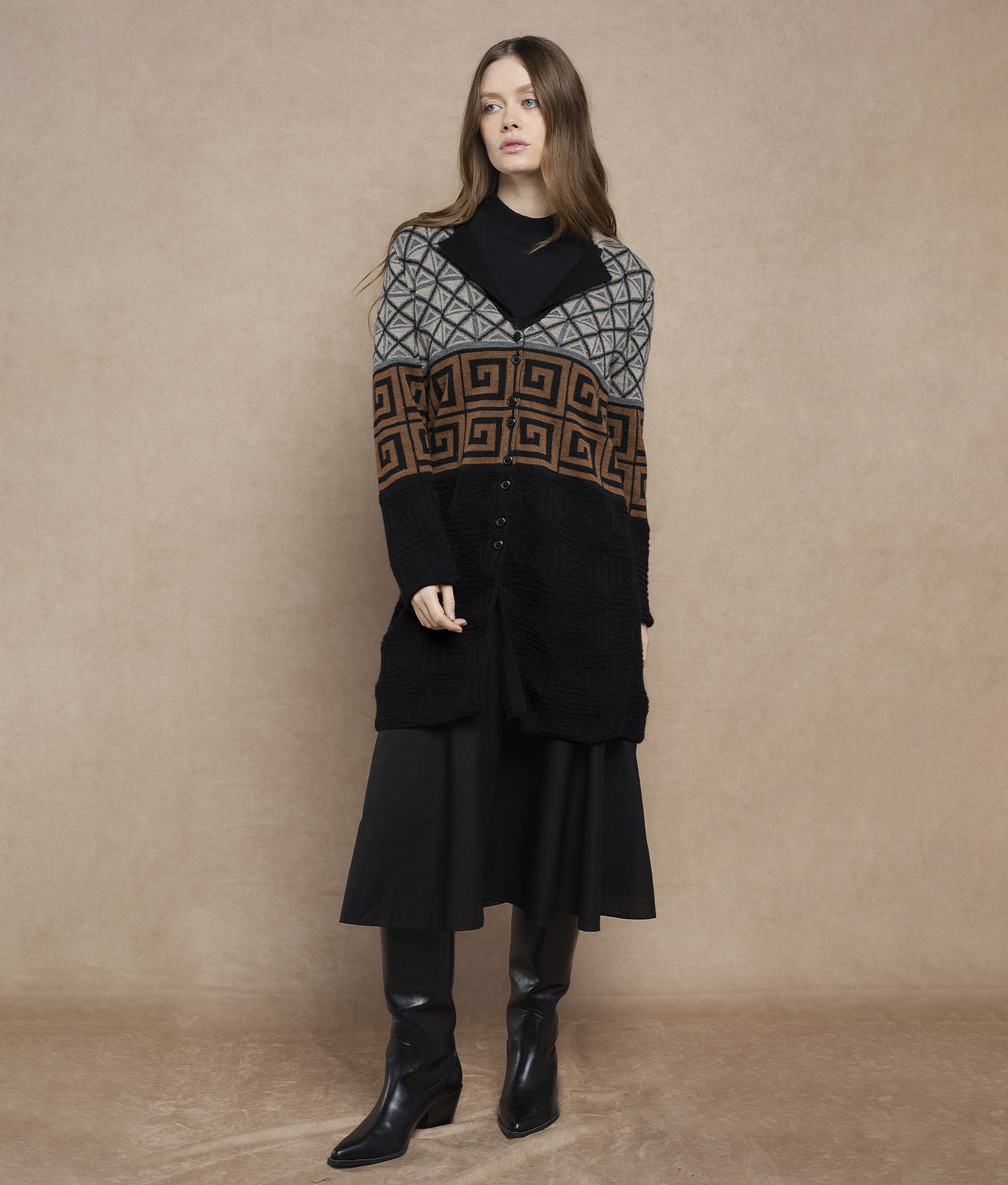 Beto Long Cardigan