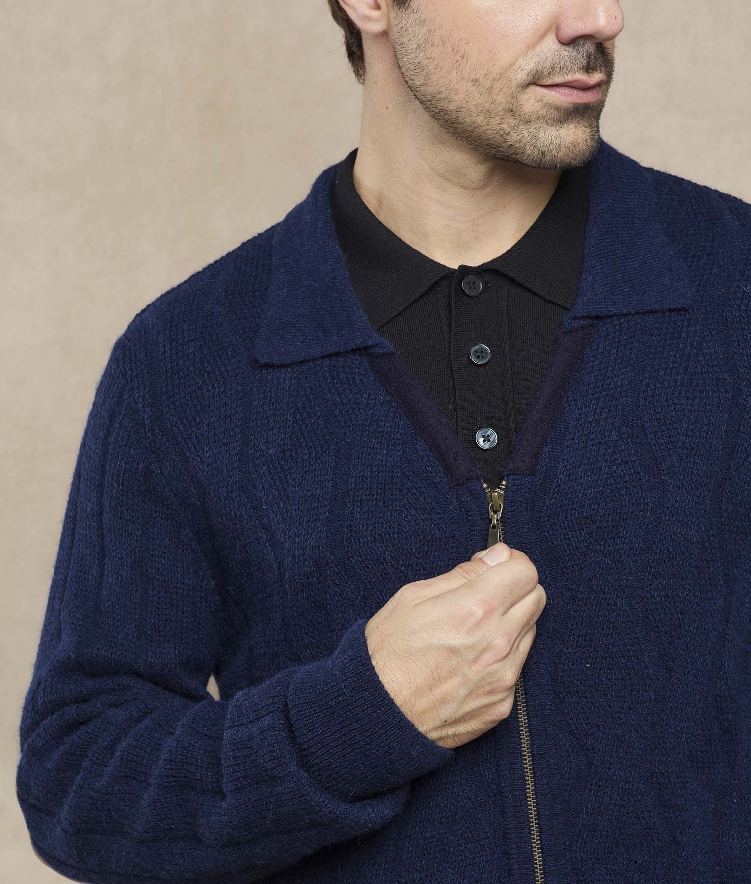Twistted Ribs Cardigan