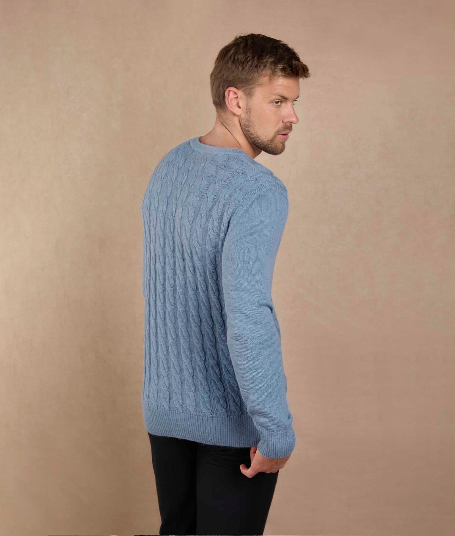 Grayish Blue Sweater