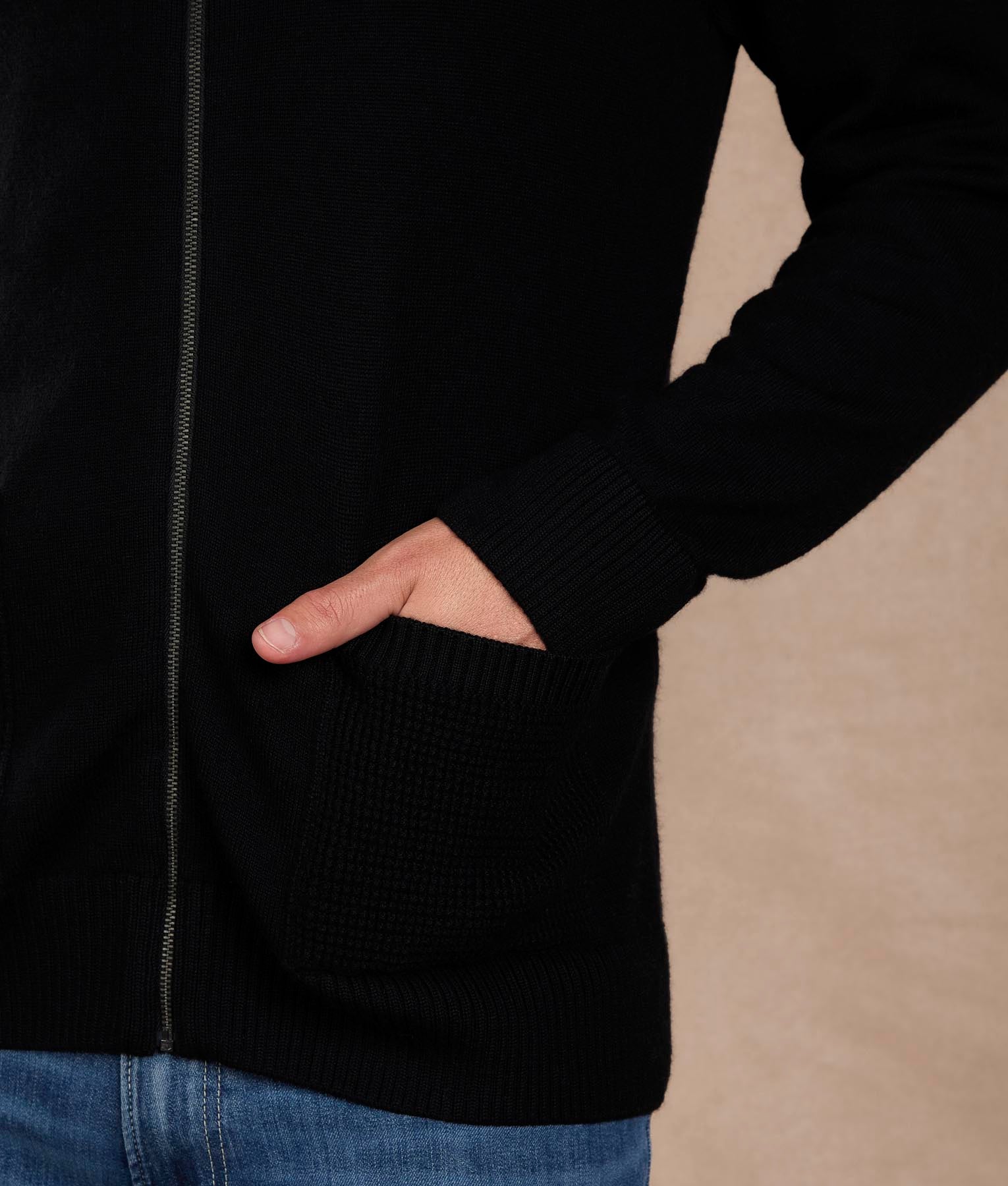 Luxury Black Cardigan