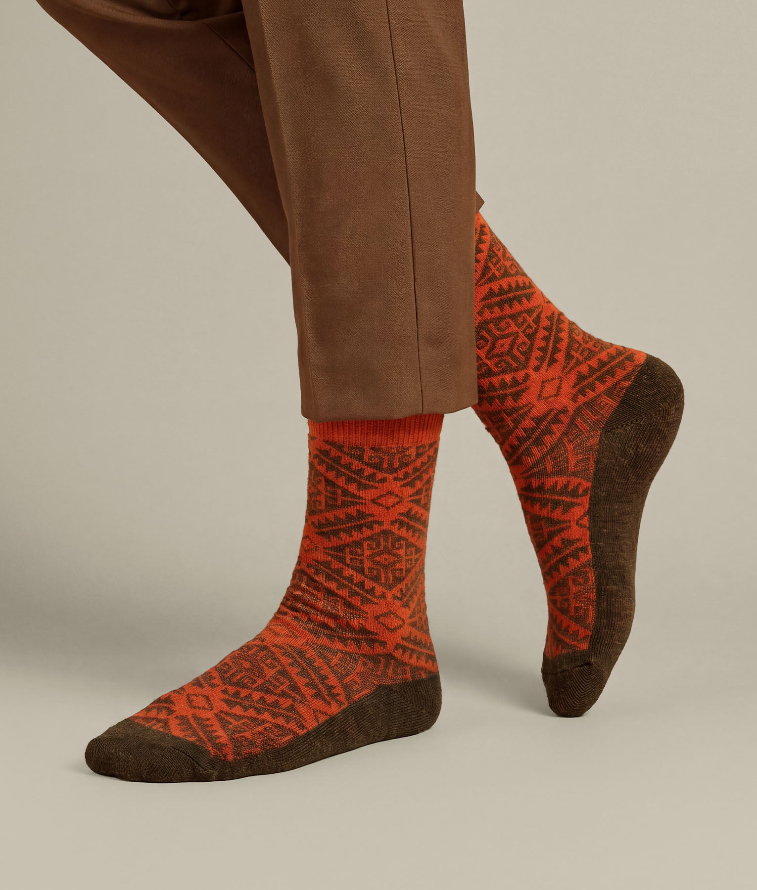 Women's Bicolor Andes Socks