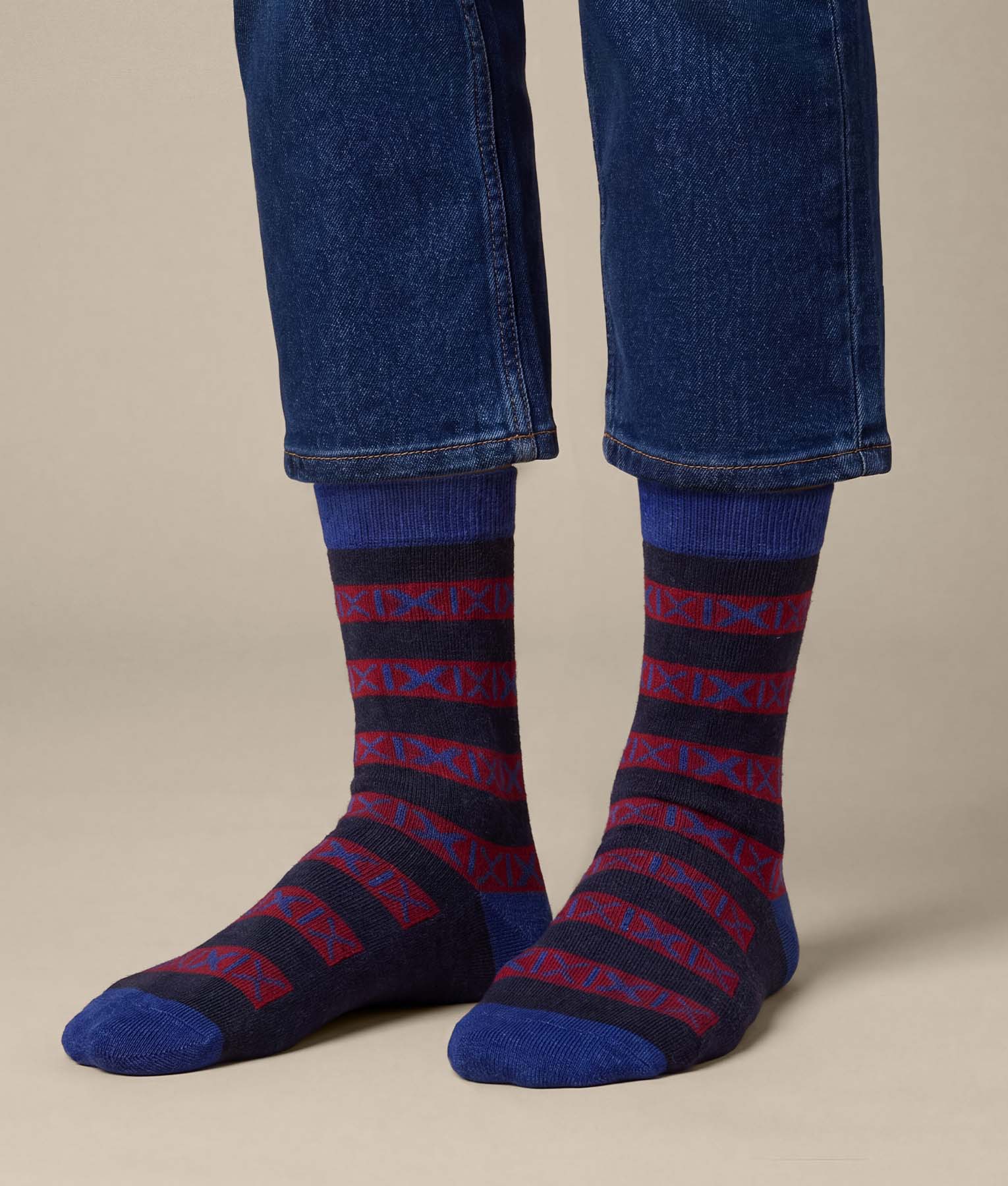 Men's Exices Striped Socks