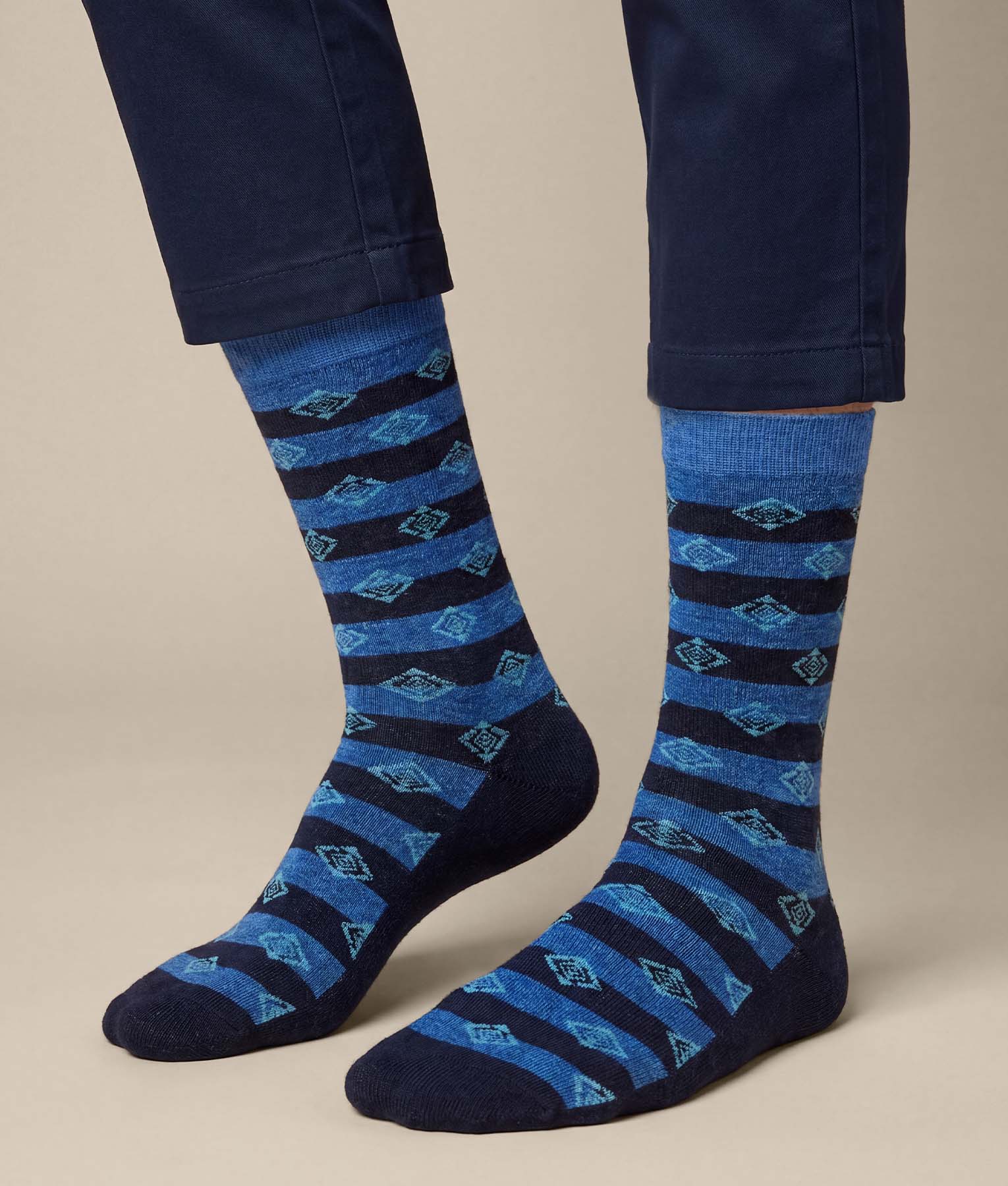 Men's Icons Striped Socks