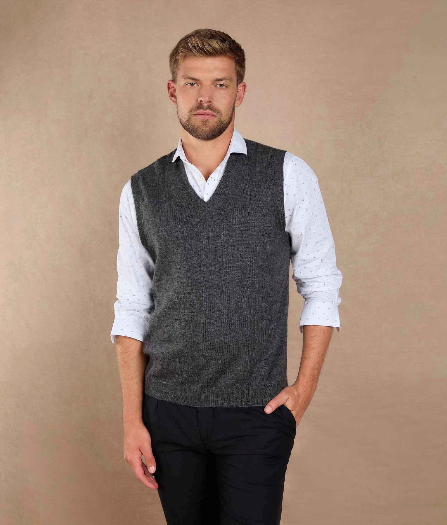Classic Vest - Smoked Pearl