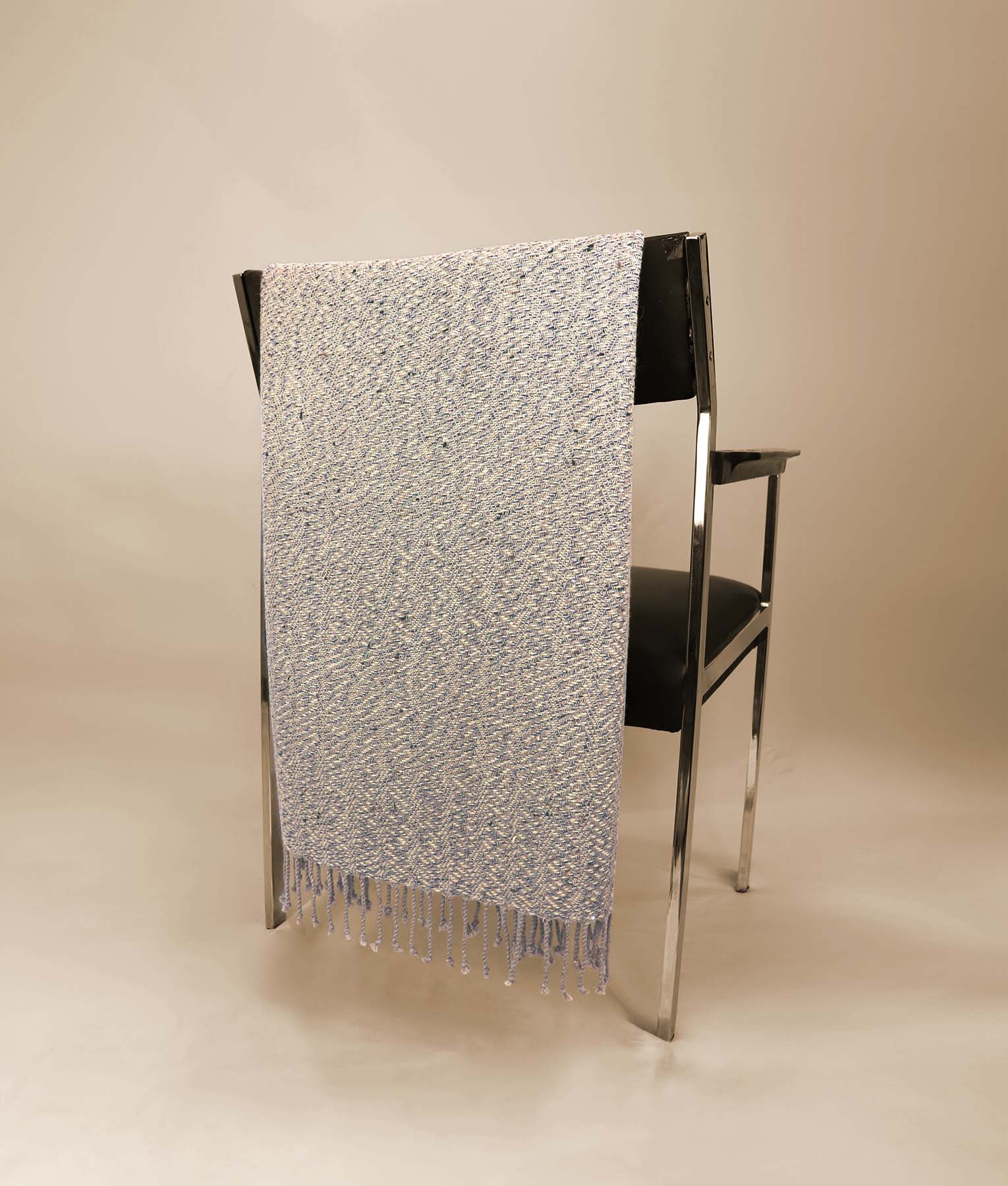Gran Zigzag Throw - Amphora And Gray Folkestone