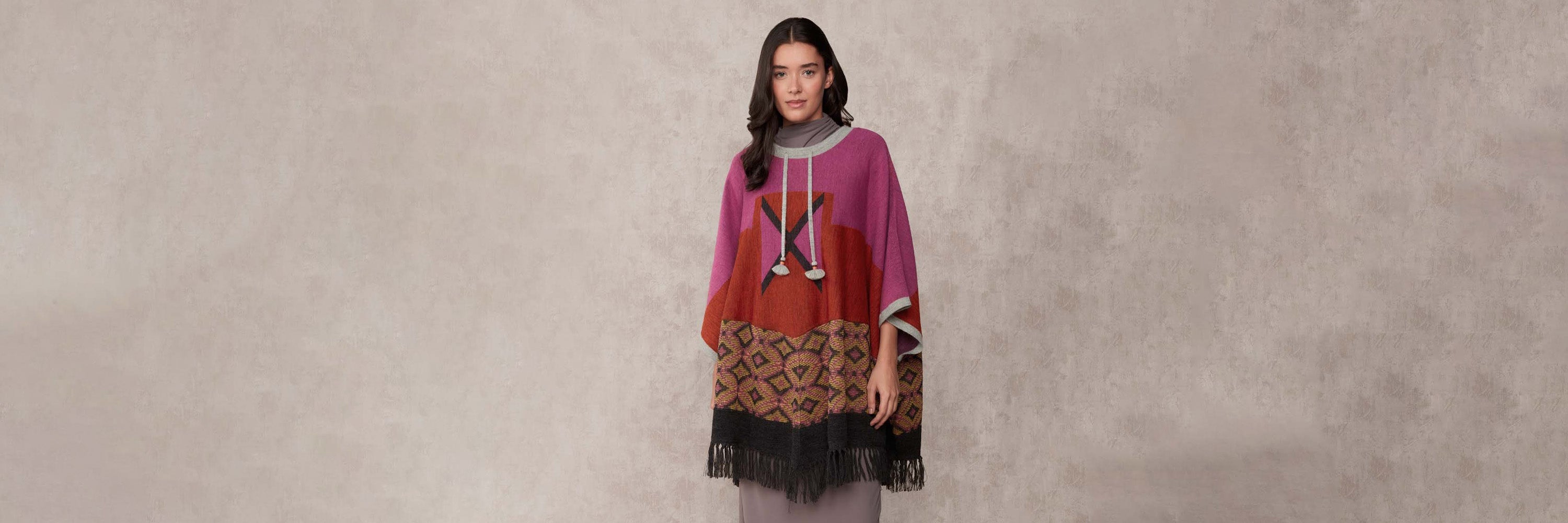 Women's Alpaca Ponchos