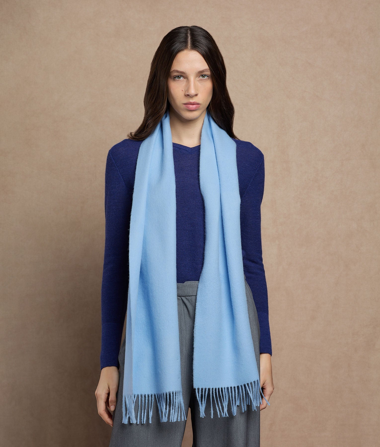 Long Brushed Scarf