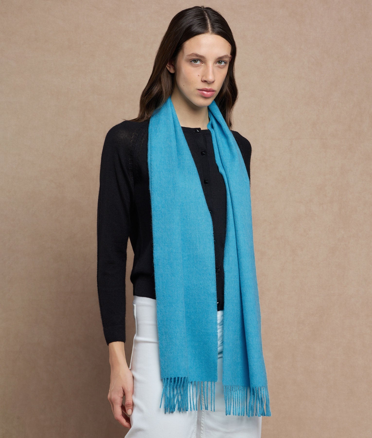 Long Brushed Scarf