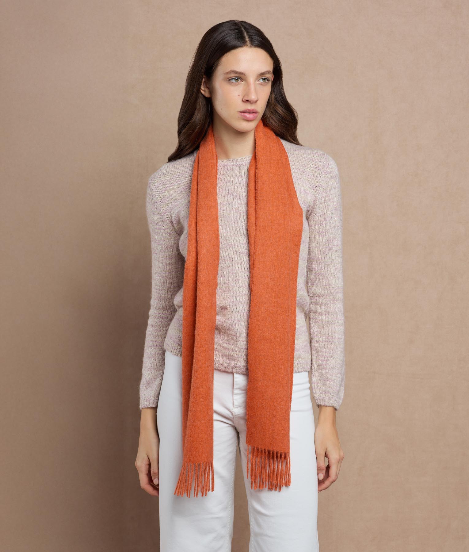 Long Brushed Scarf
