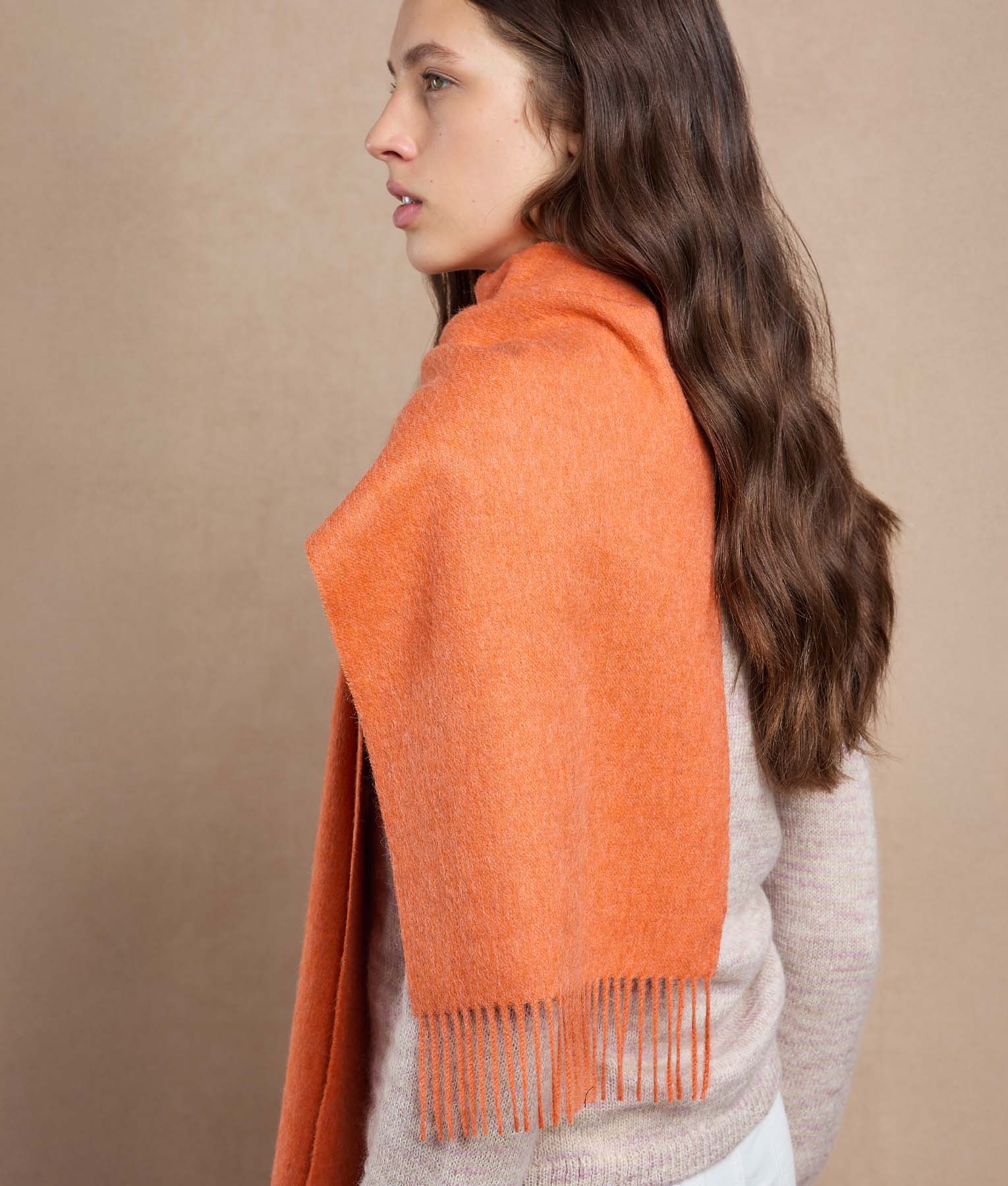 Long Brushed Scarf
