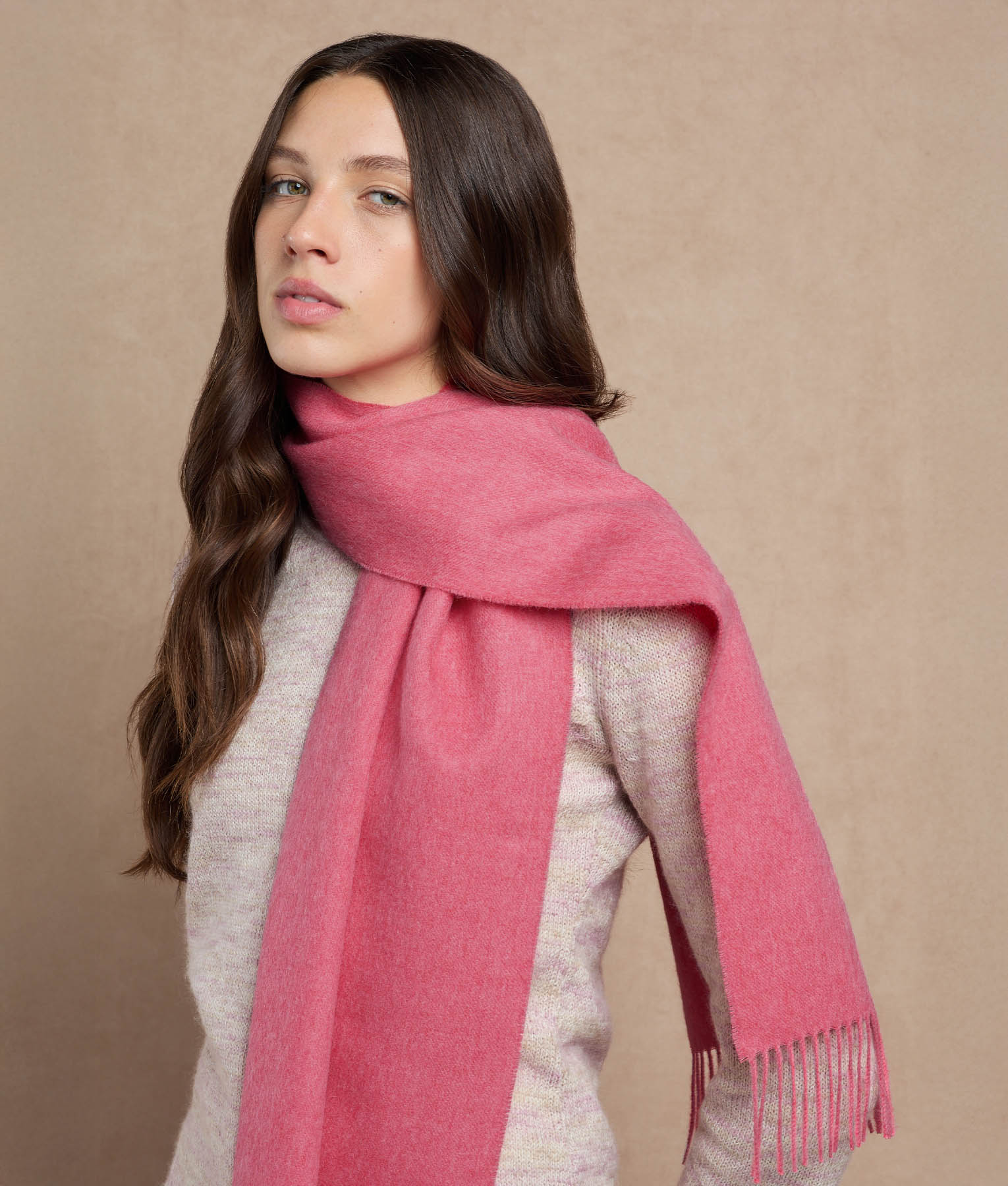 Long Brushed Scarf