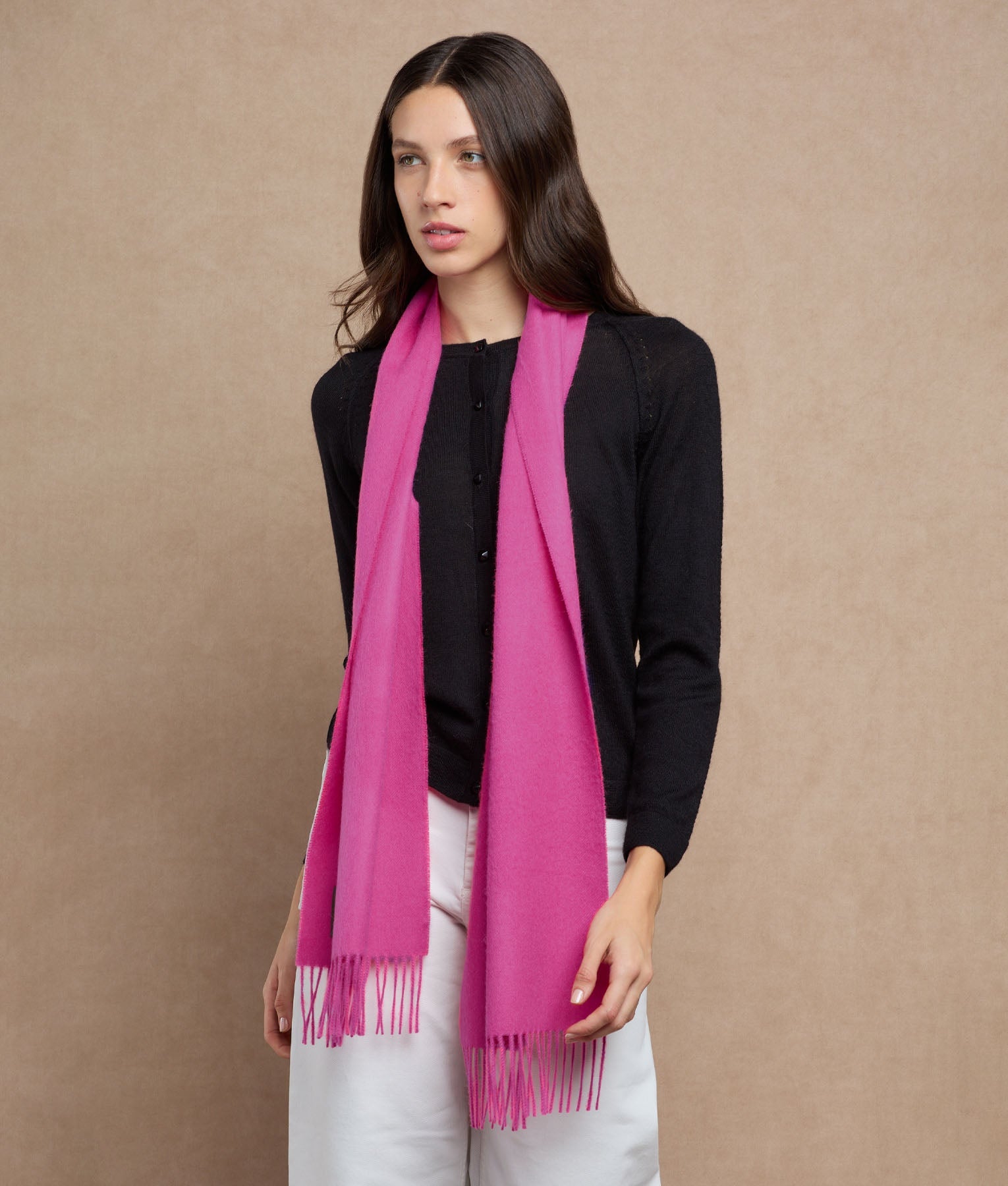 Long Brushed Scarf