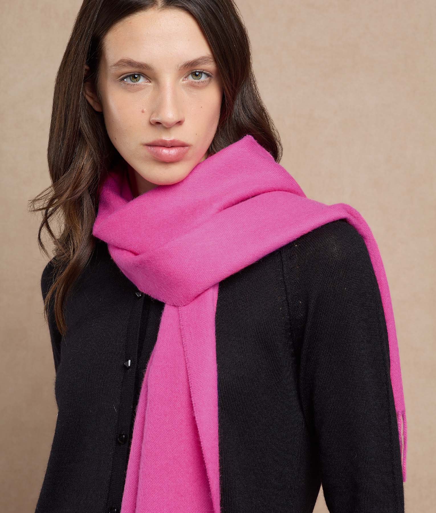 Long Brushed Scarf