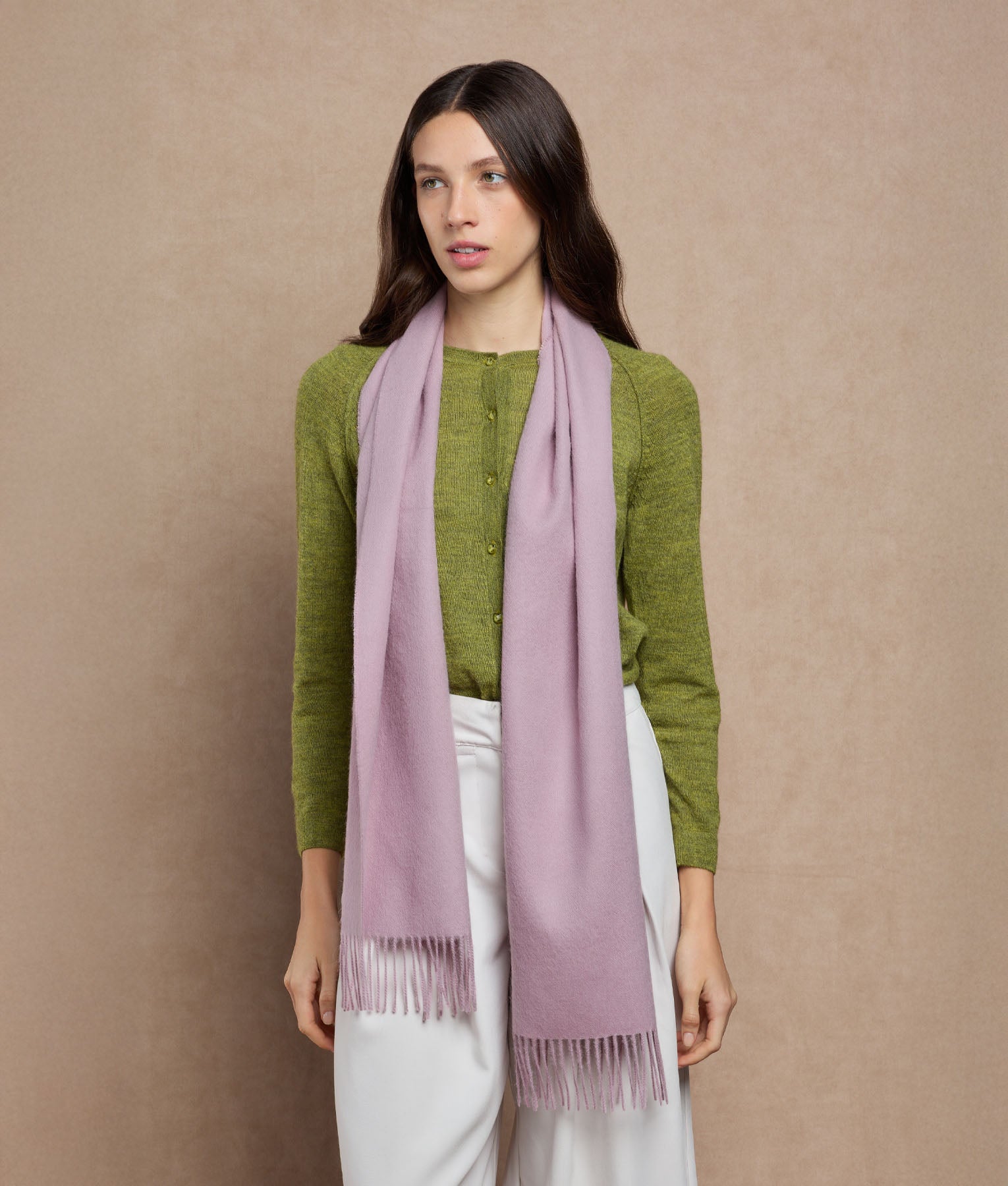 Long Brushed Scarf