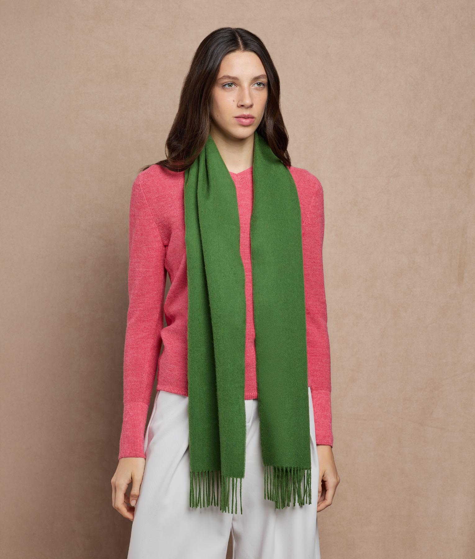 Long Brushed Scarf