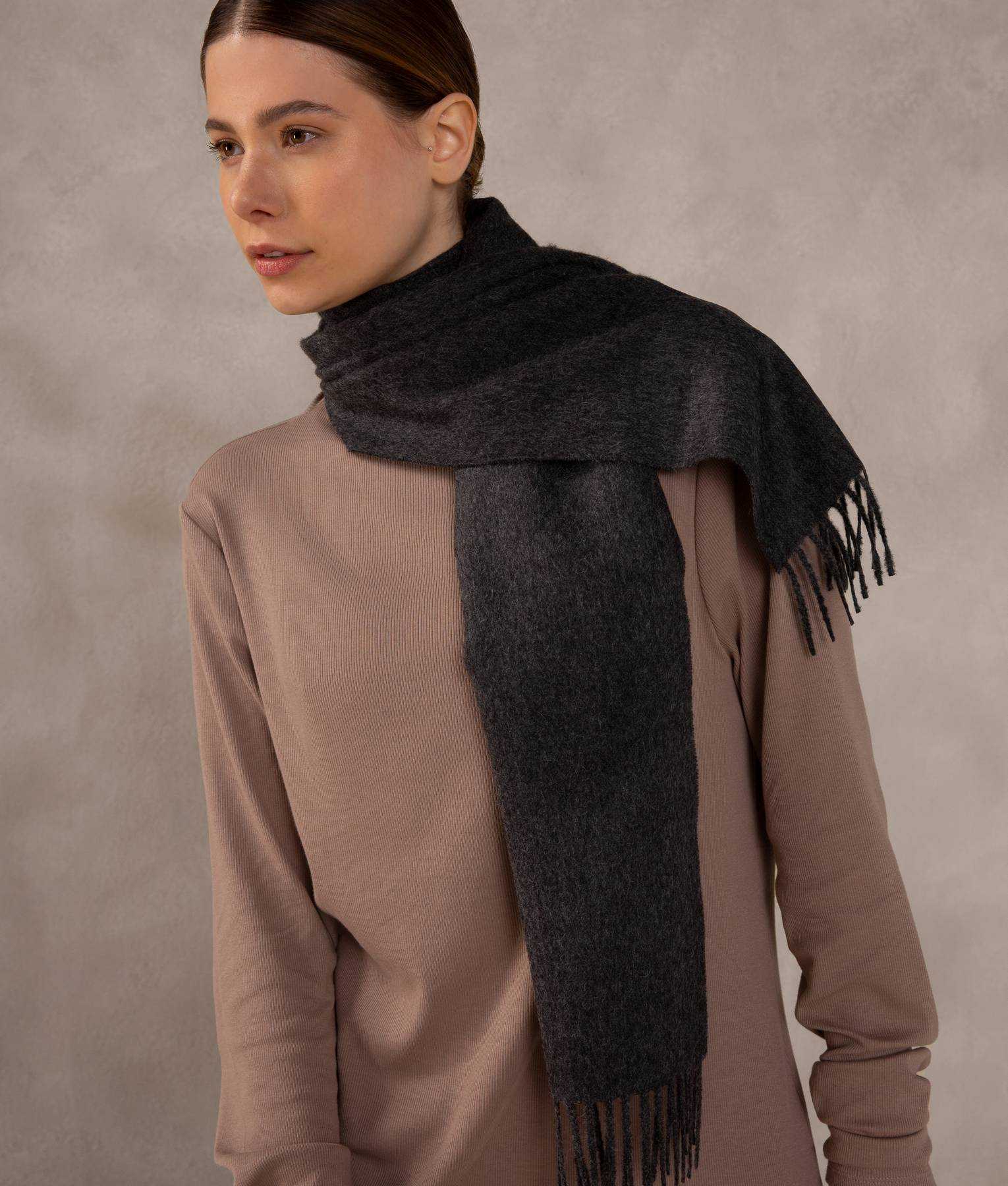 Long Fringed Scarfs