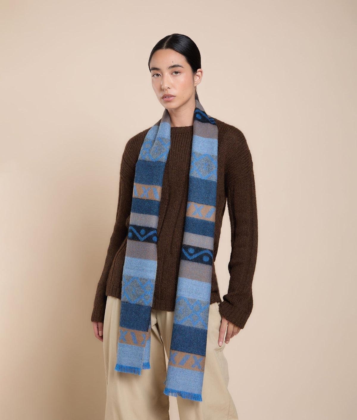 Quispe Jacquard Shawl