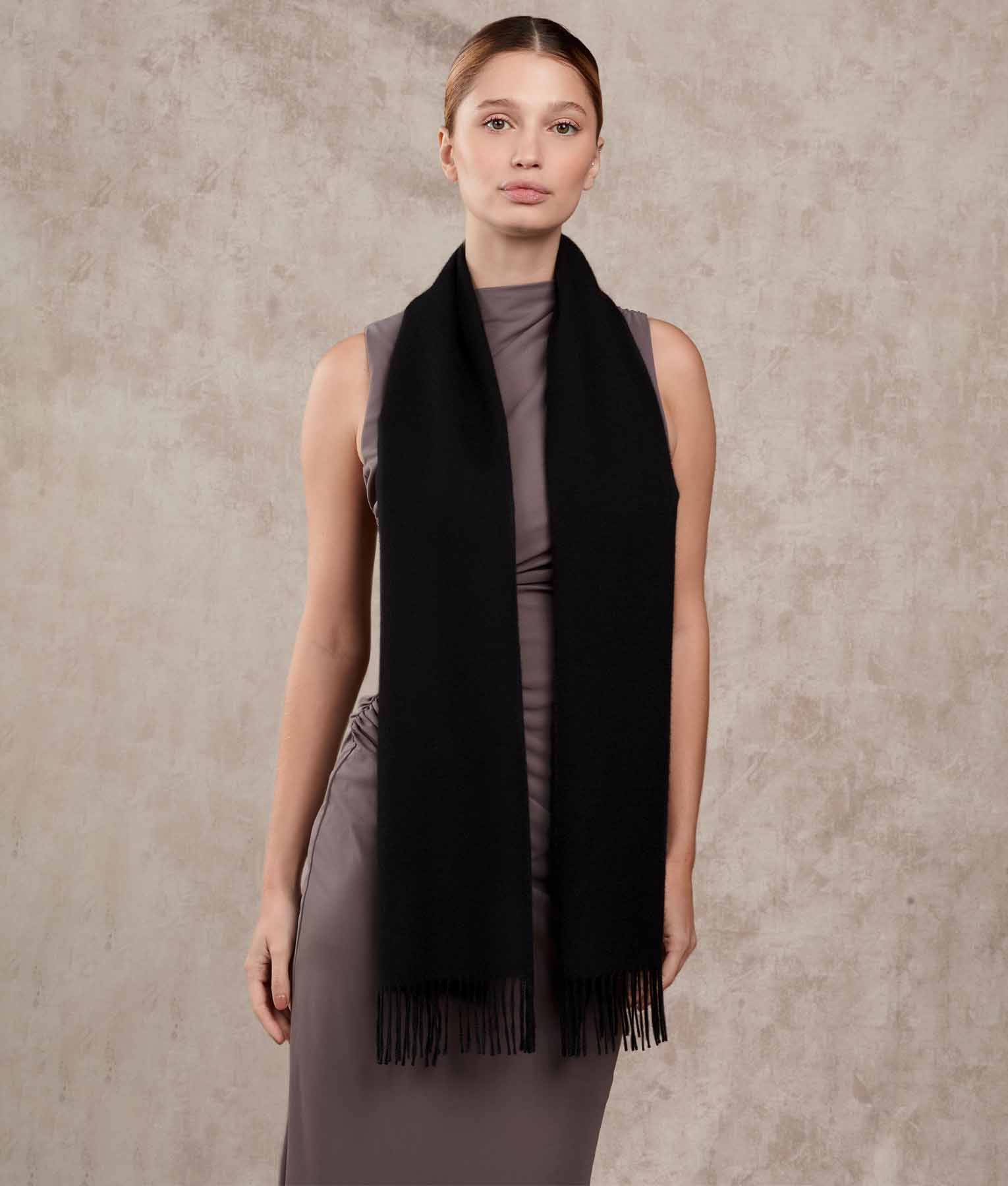 Premium Alpaca Brushed Scarf