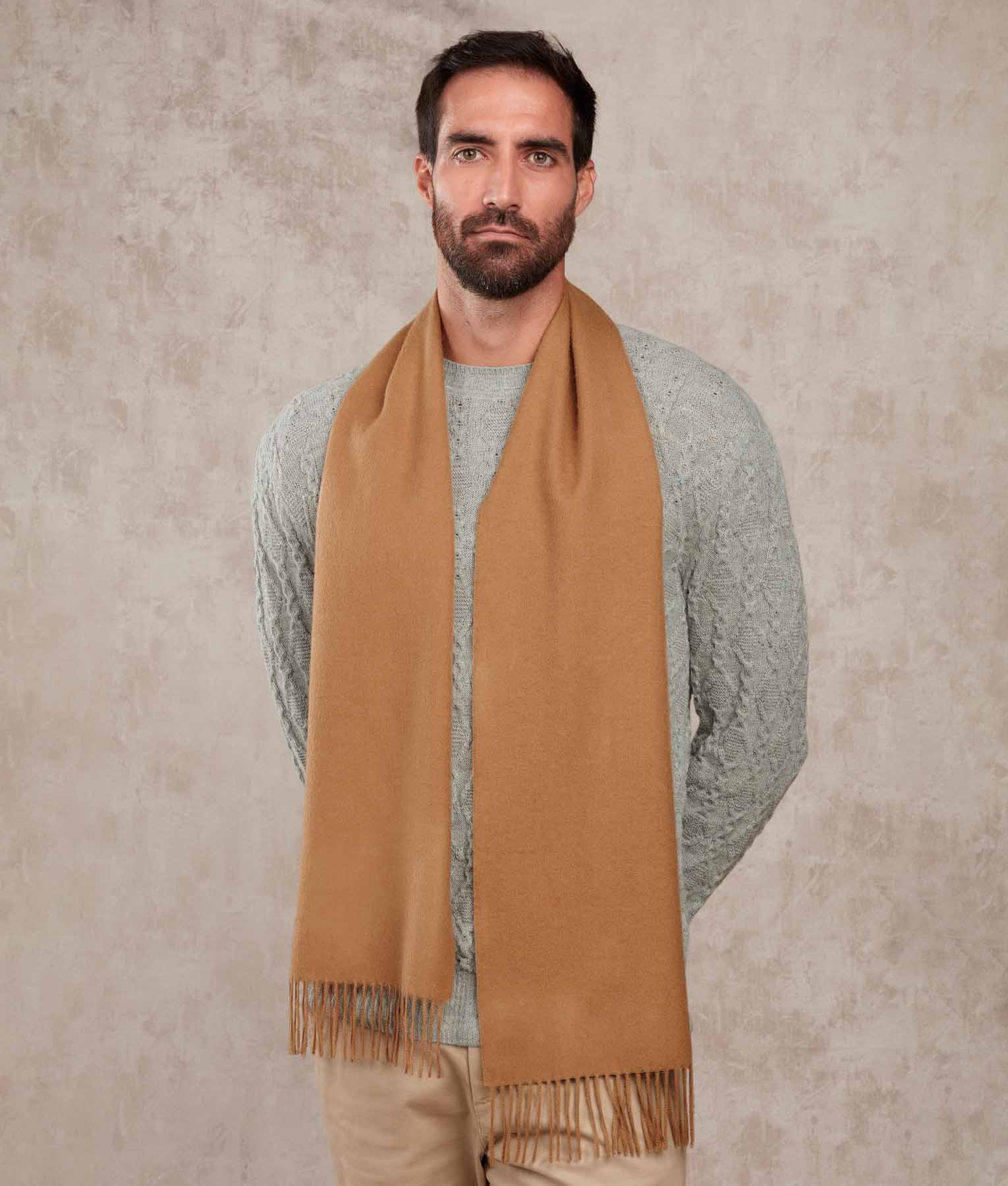 Premium Alpaca Brushed Scarf