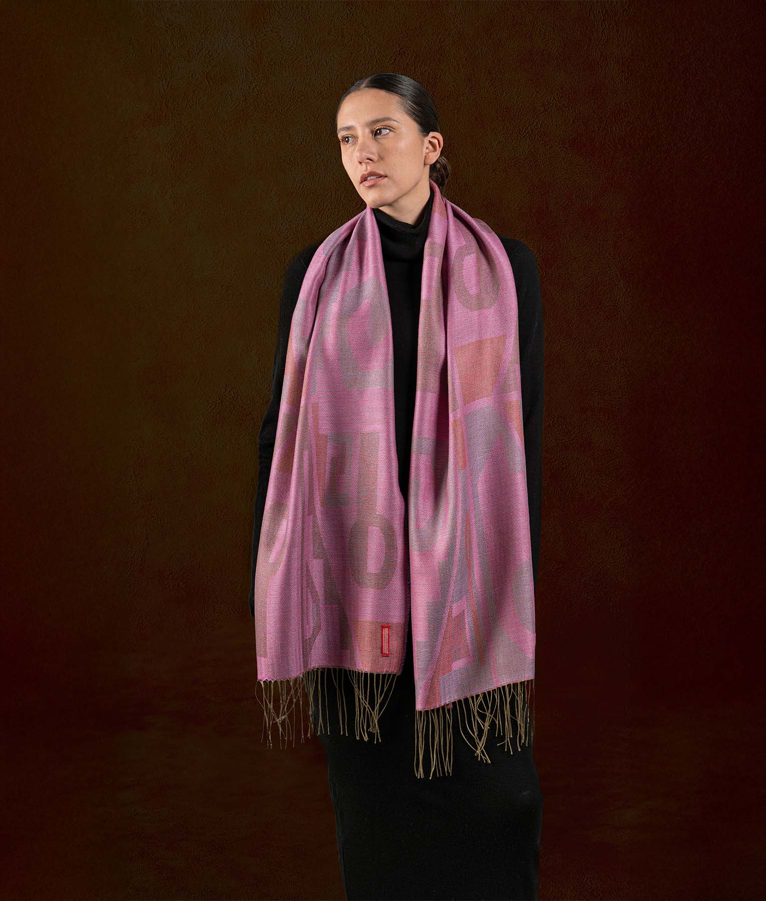 Huari - La Nobleza Scarf - Rosado Malva