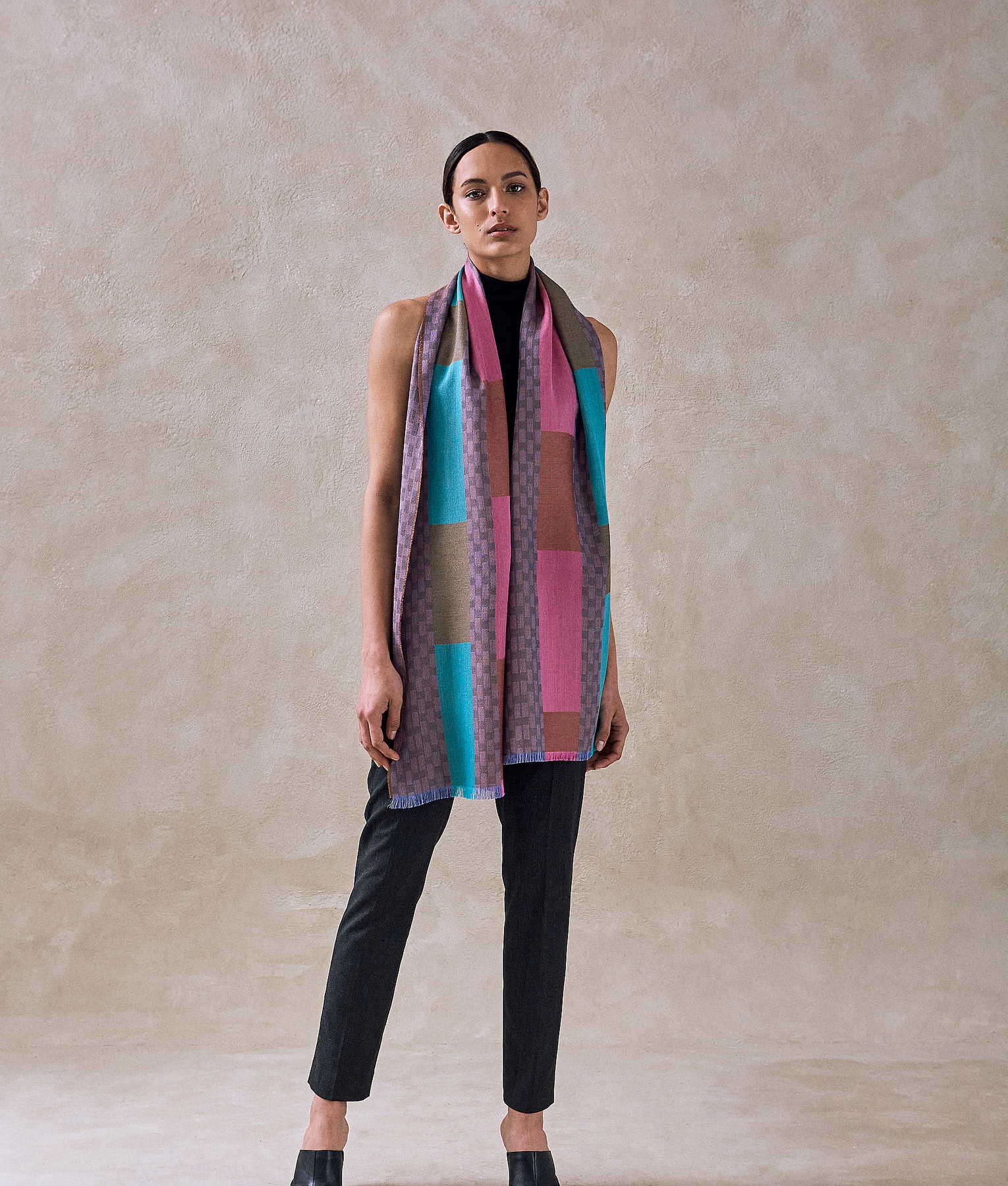 Parity Baby Alpaca & Silk Scarf