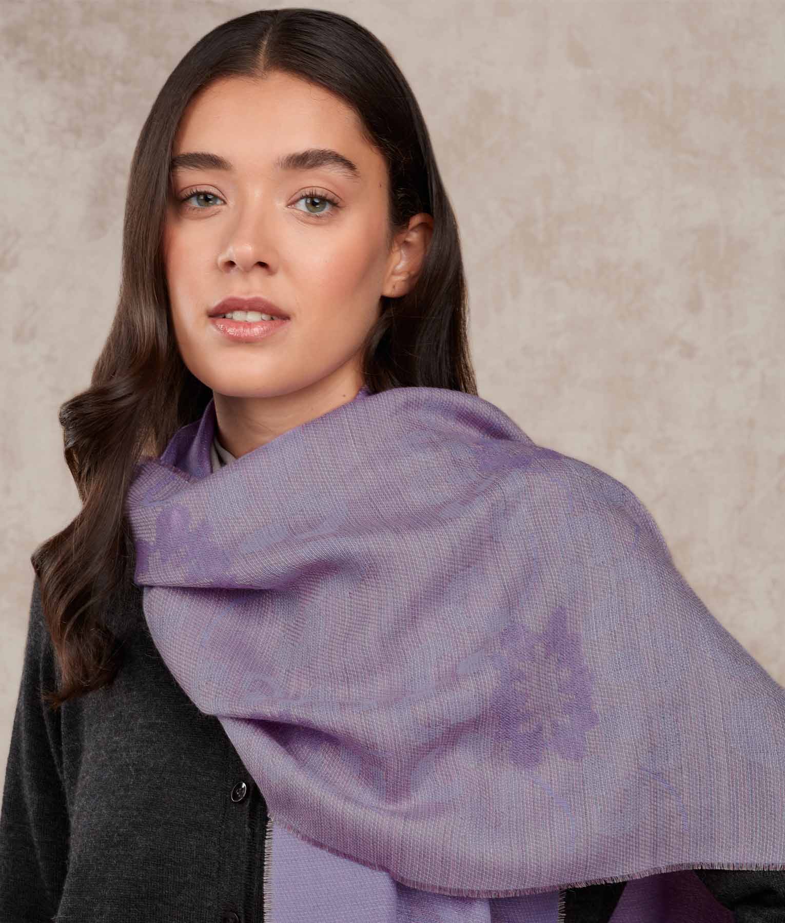 The Flowers Jacquard Scarf