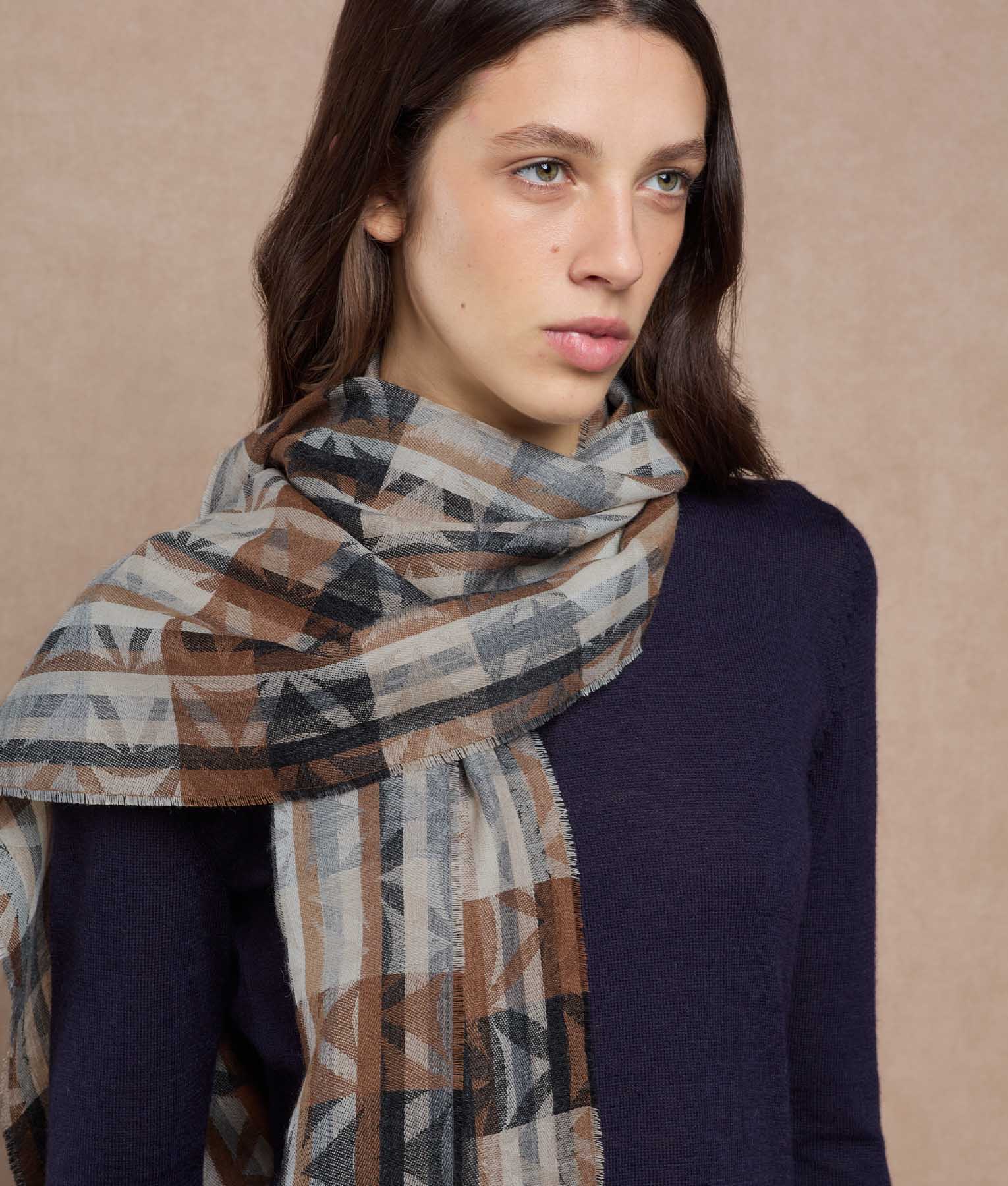 Nazca Layered Scarf