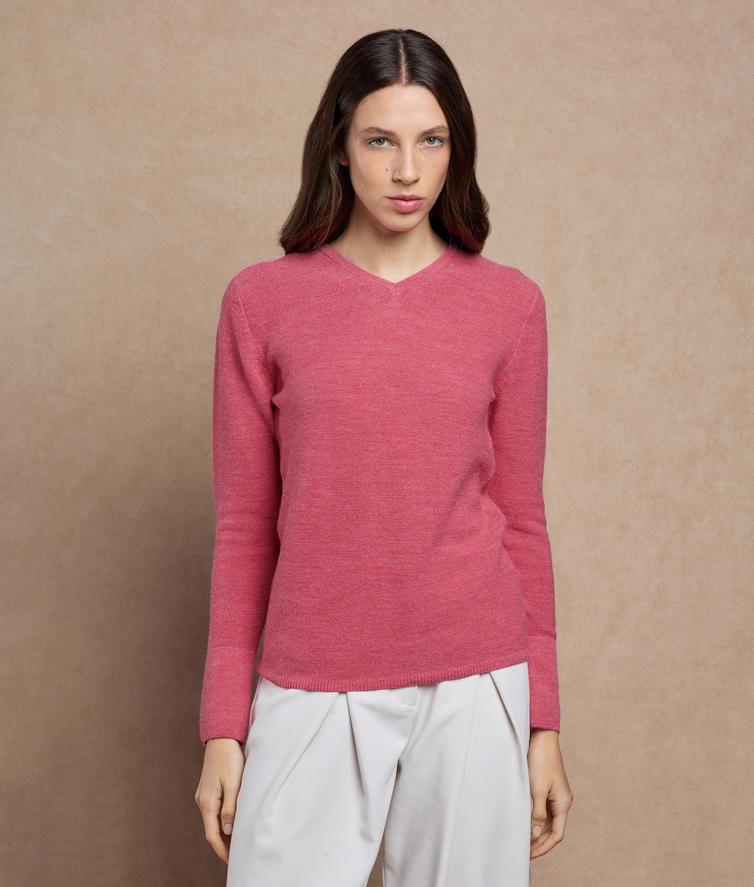 Links Basic Vee Sweater