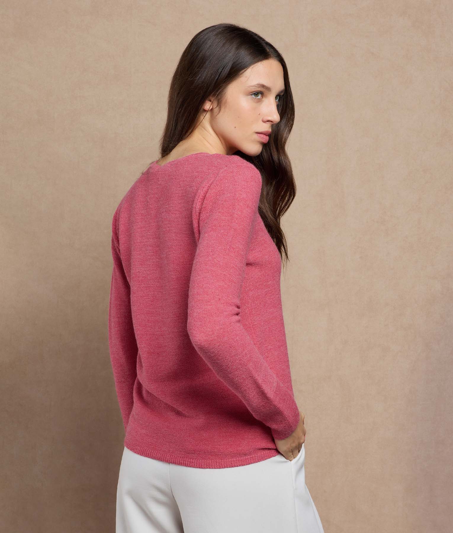 Links Basic Vee Sweater
