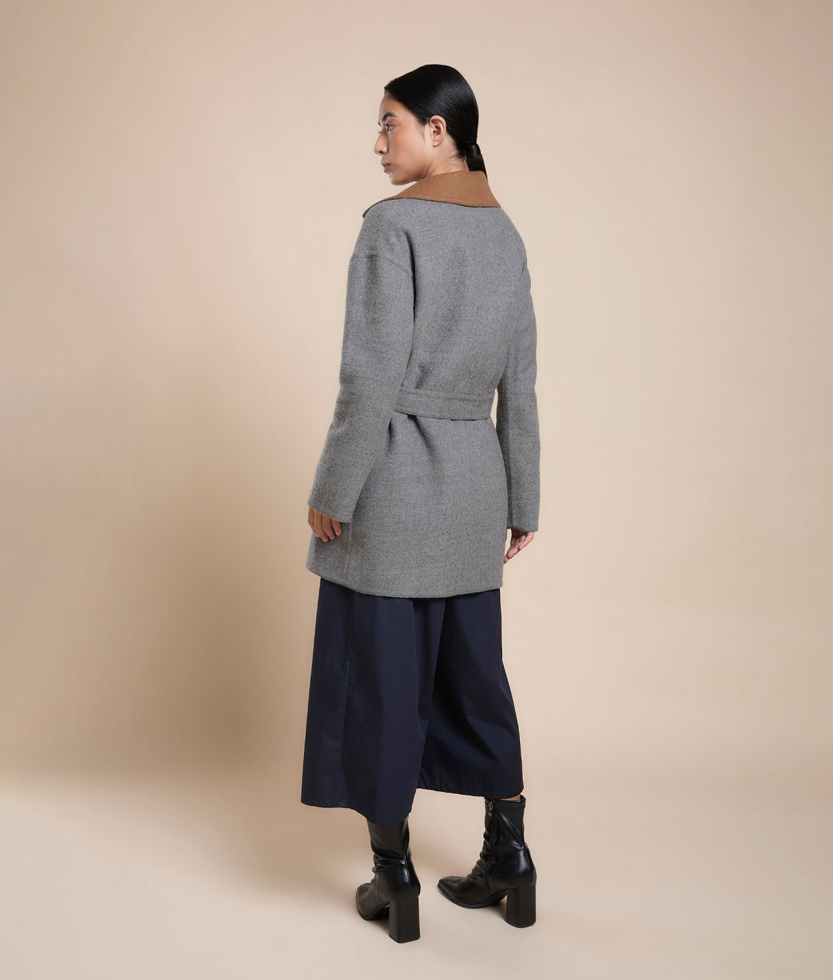 Reversible Wrap Coat