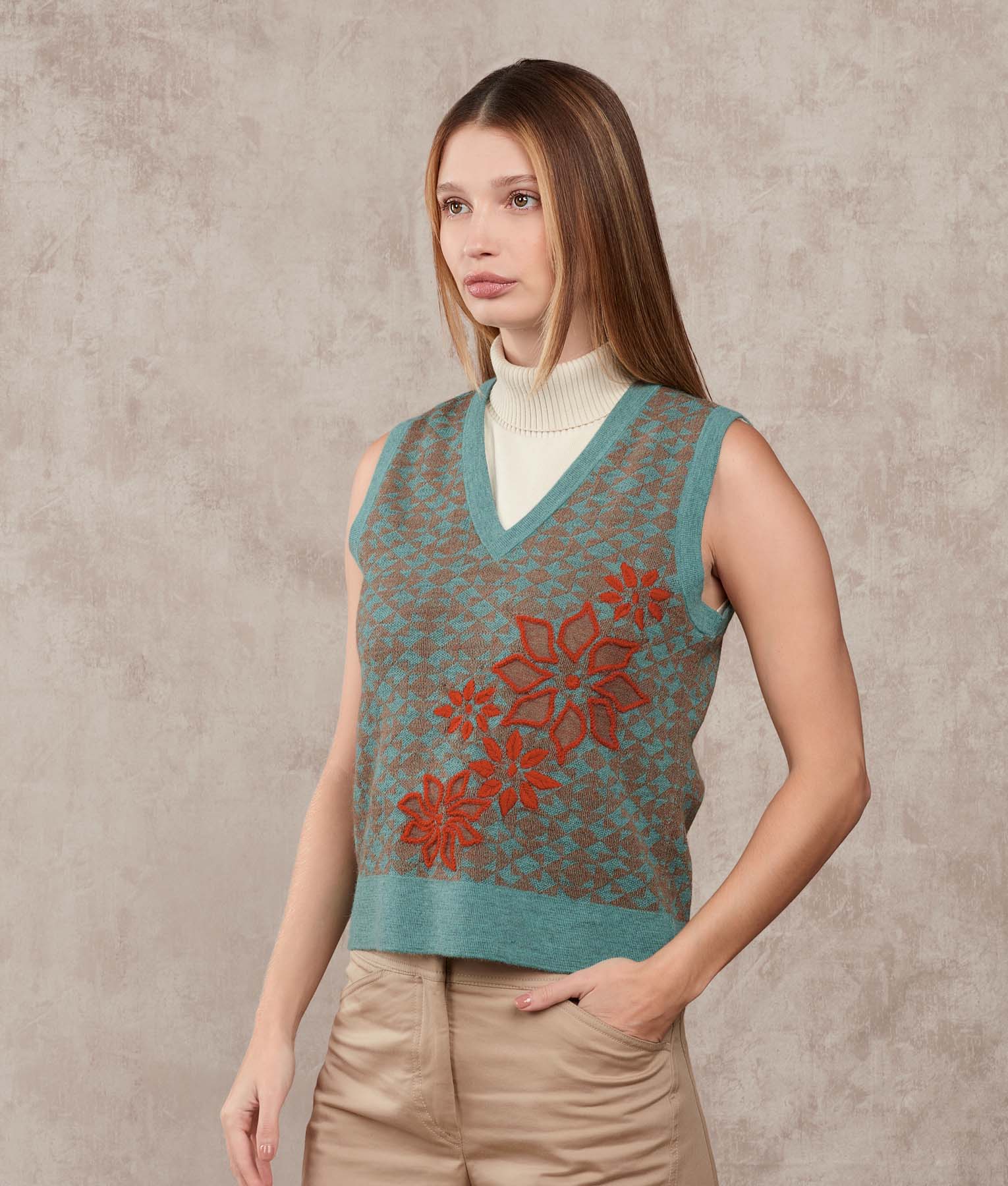 Heart Of Flowers Vest